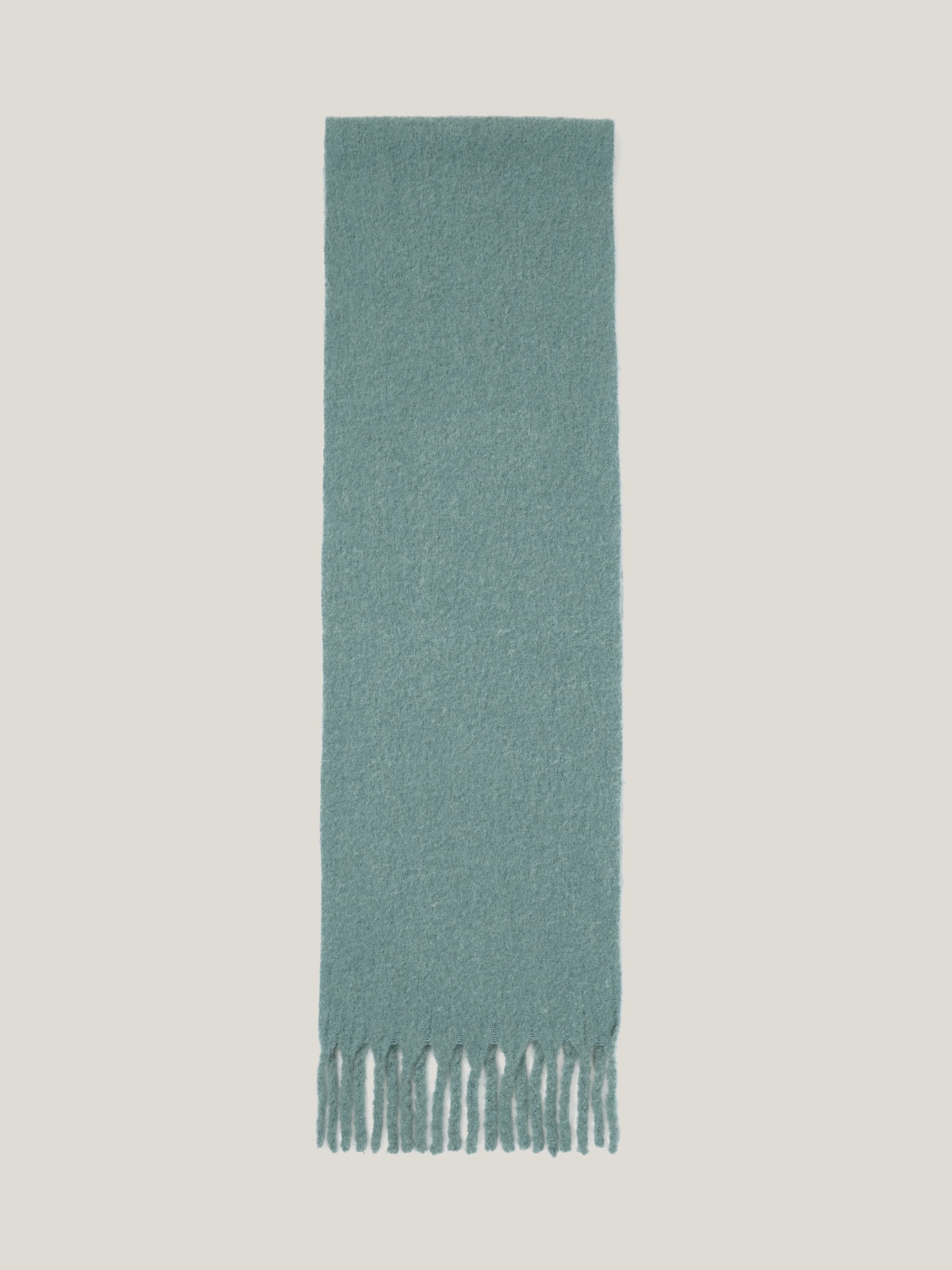 Alpaca Blend Scarf | Blue - Image 5