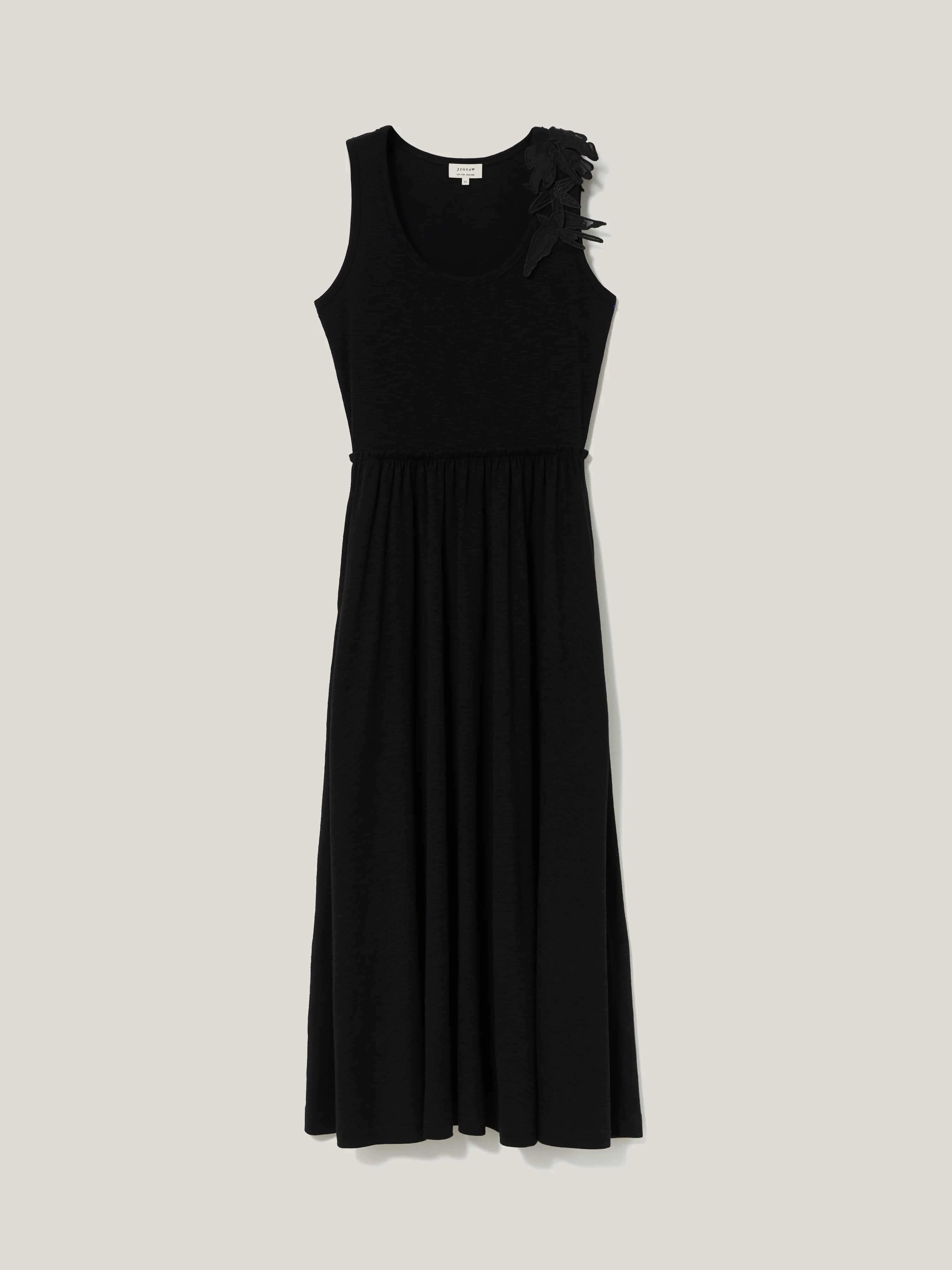 Applique Jersey Sundress | Black - Image 6