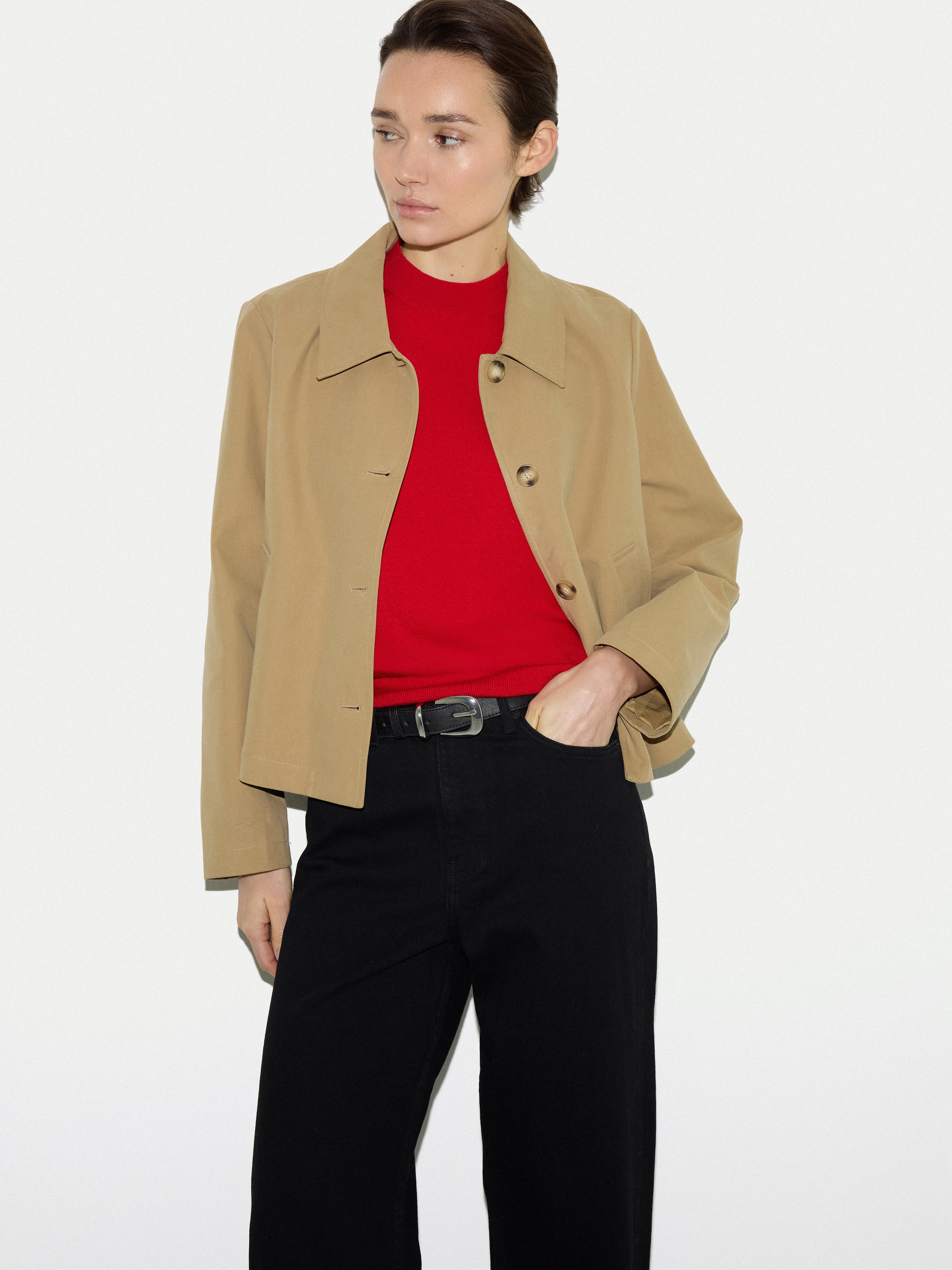 Balfour Long Wide Leg Jean | Black - Image 4