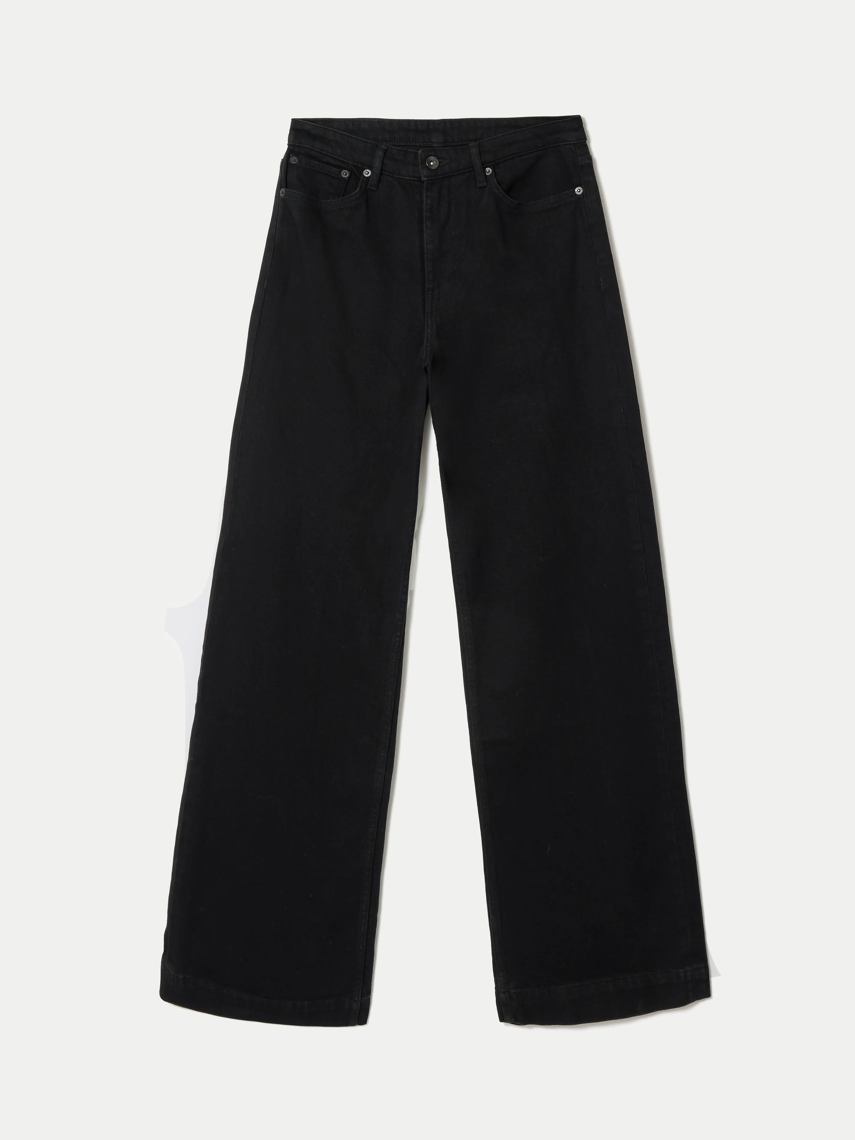 Balfour Long Wide Leg Jean | Black - Image 7