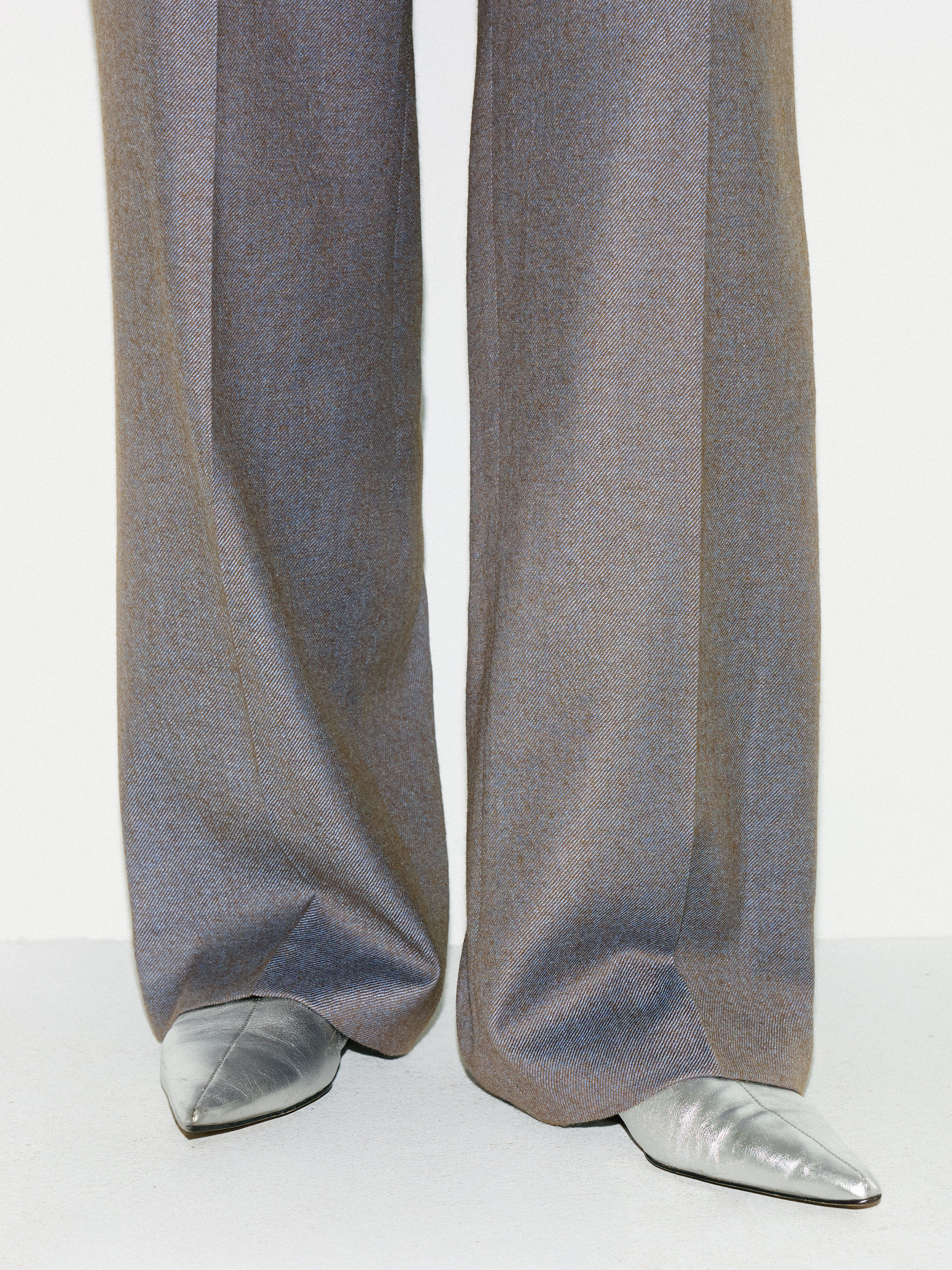 Barker Straight Leg Trouser | Blue - Image 3