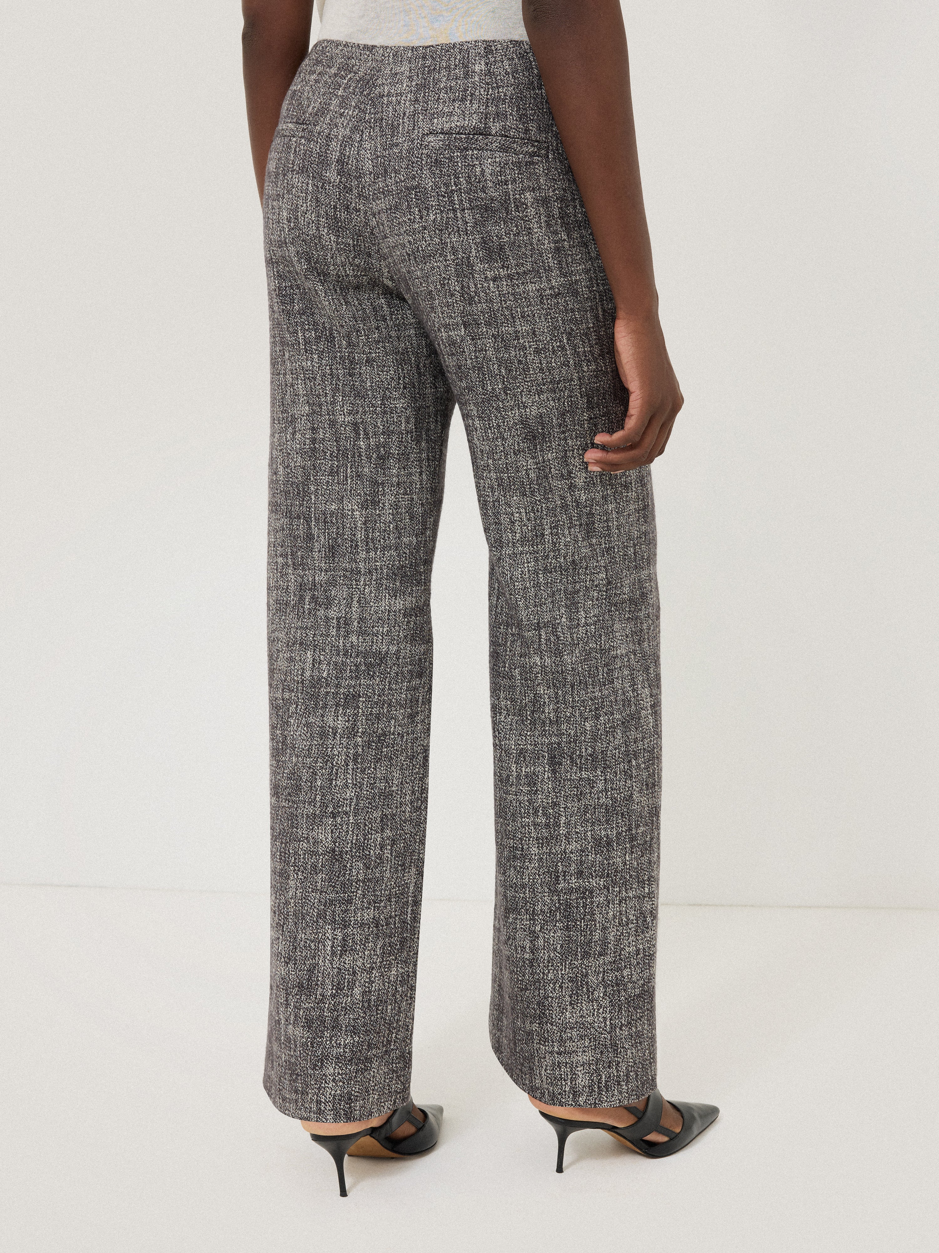 Blake Boucle Trouser | Grey - Image 3