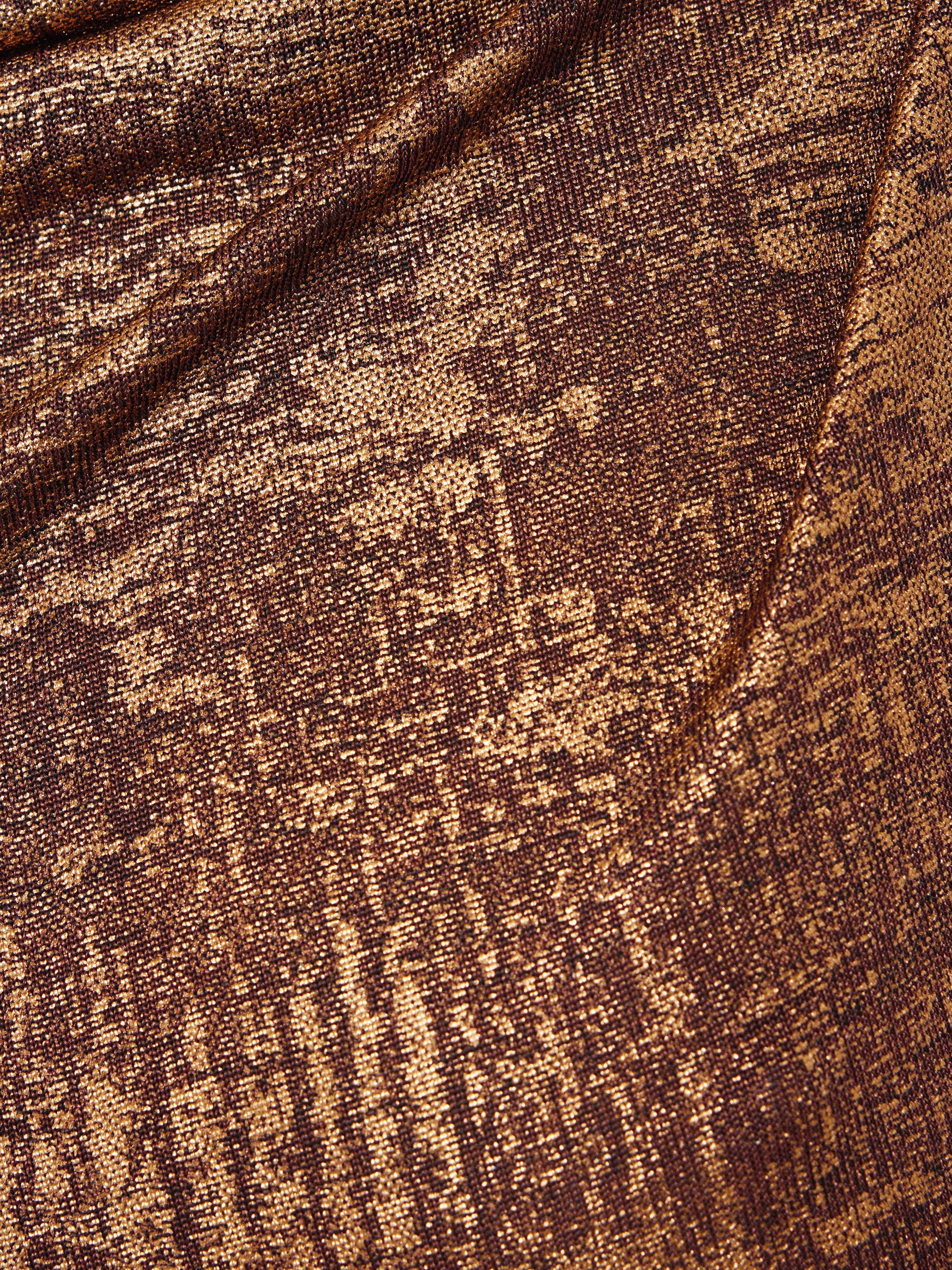Brushed Bronze Cowl Top | Bronze - Image 6