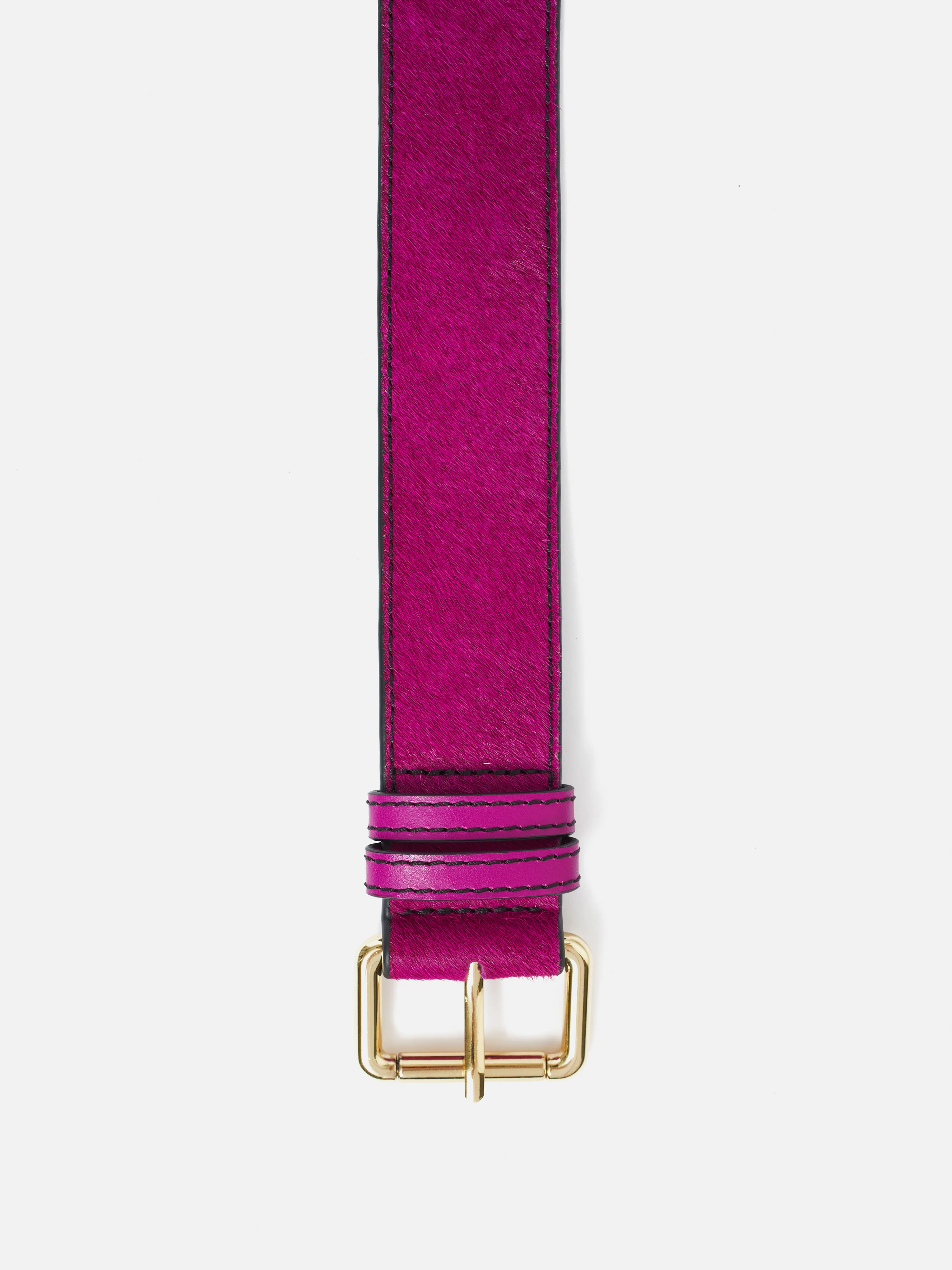 Calf Hair Jean Belt | Pink - Image 5