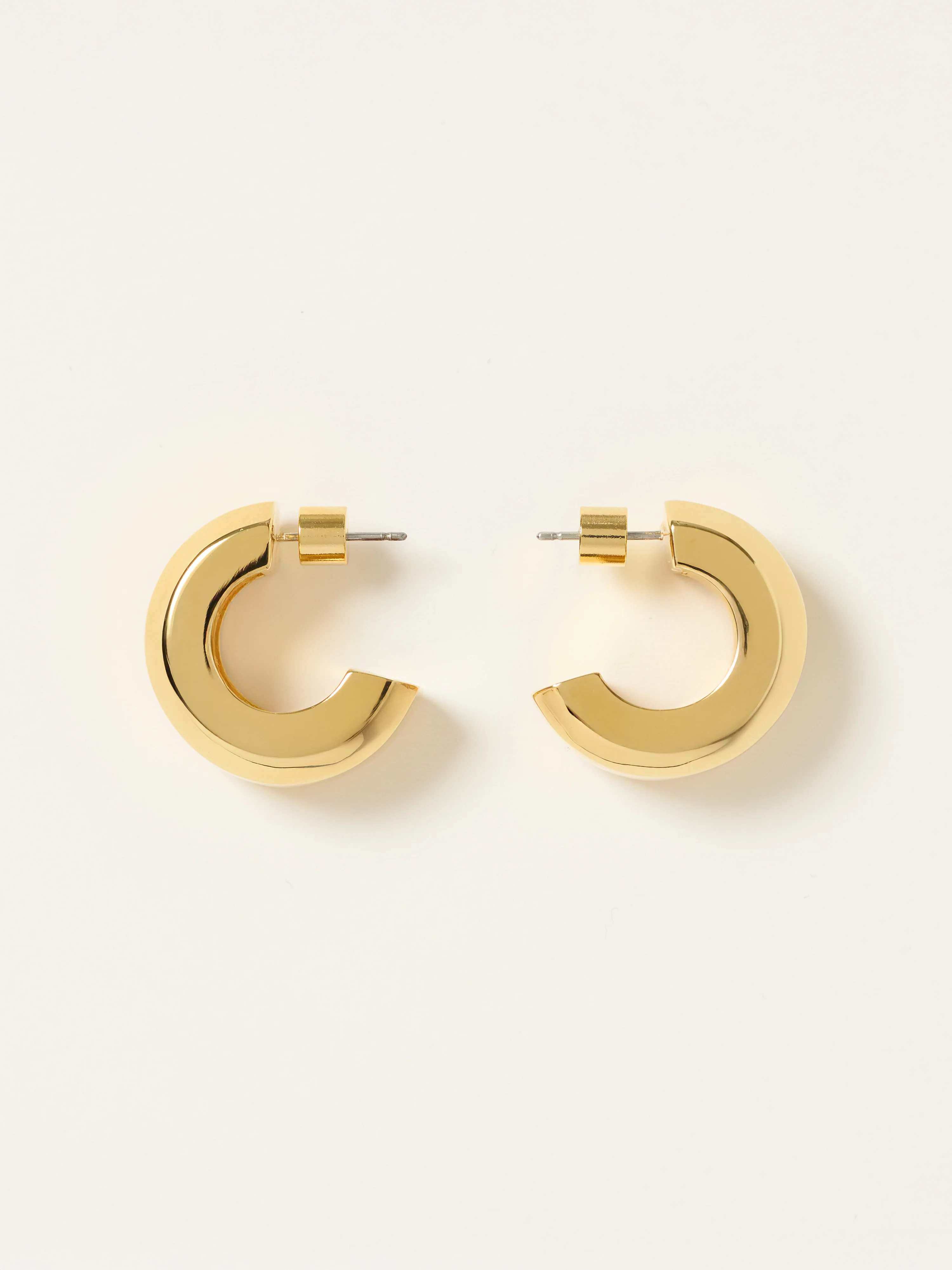 Chunky Hoop Earring | Gold - Image 5