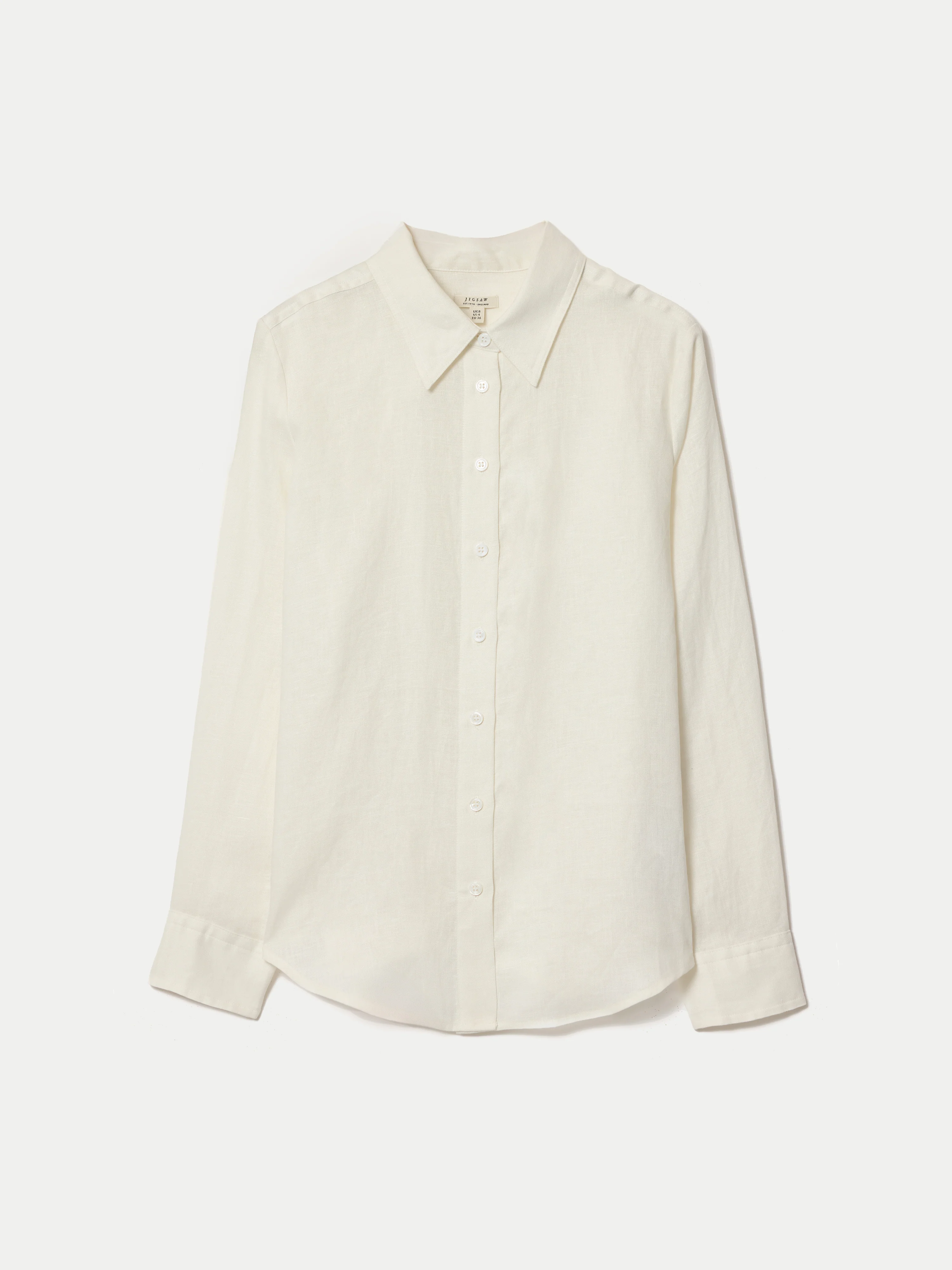 Linen Shirt | White - Image 6