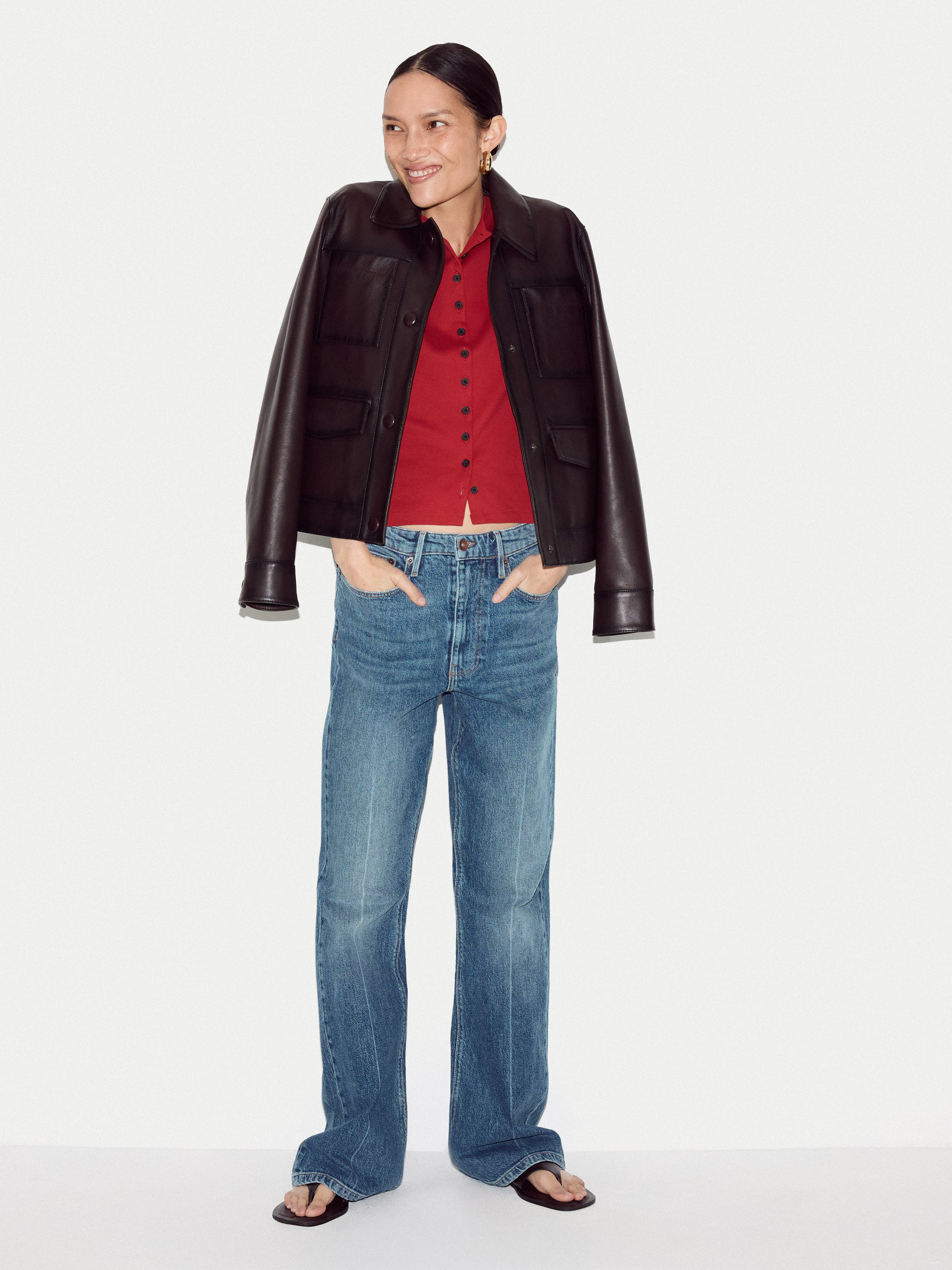 Clive Boot Cut Jean | Mid Blue - Image 2
