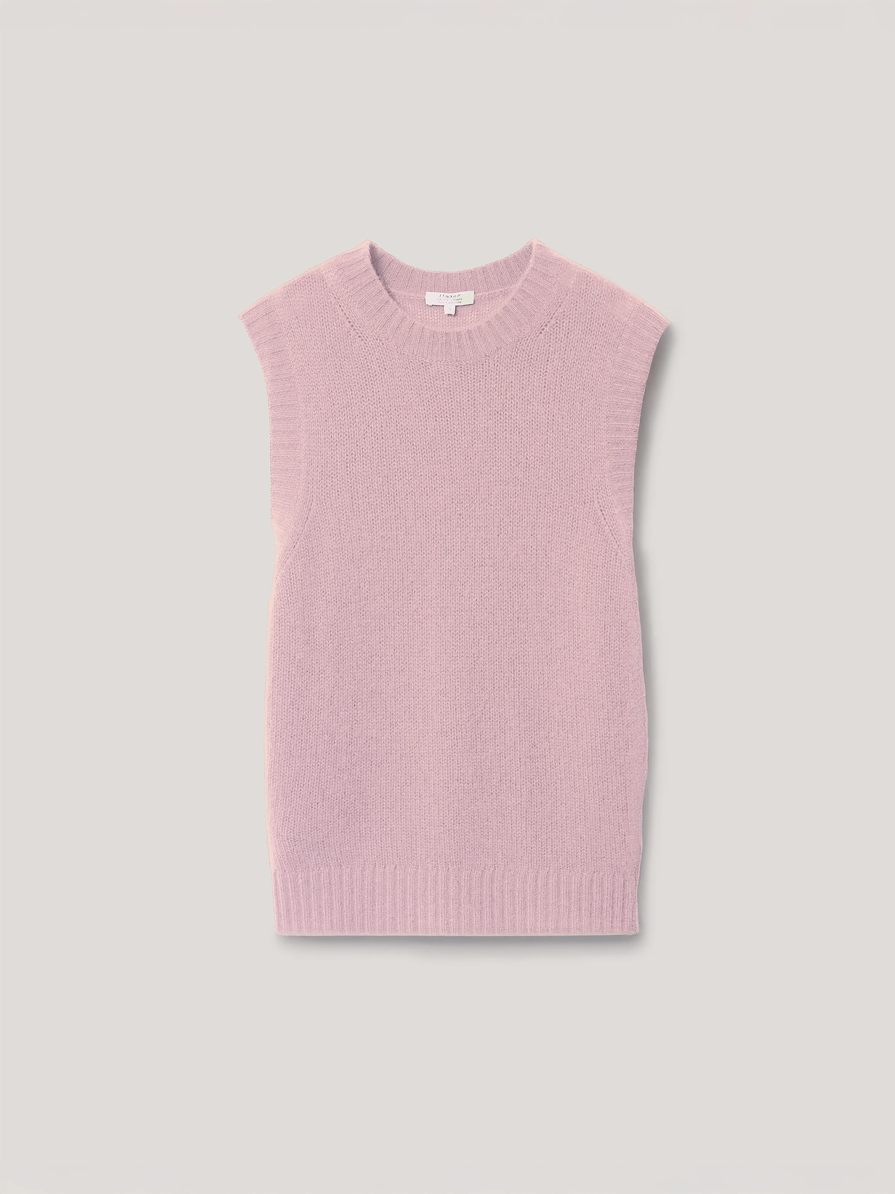 Cloud Cashmere Crew Tank | Pink - Image 5