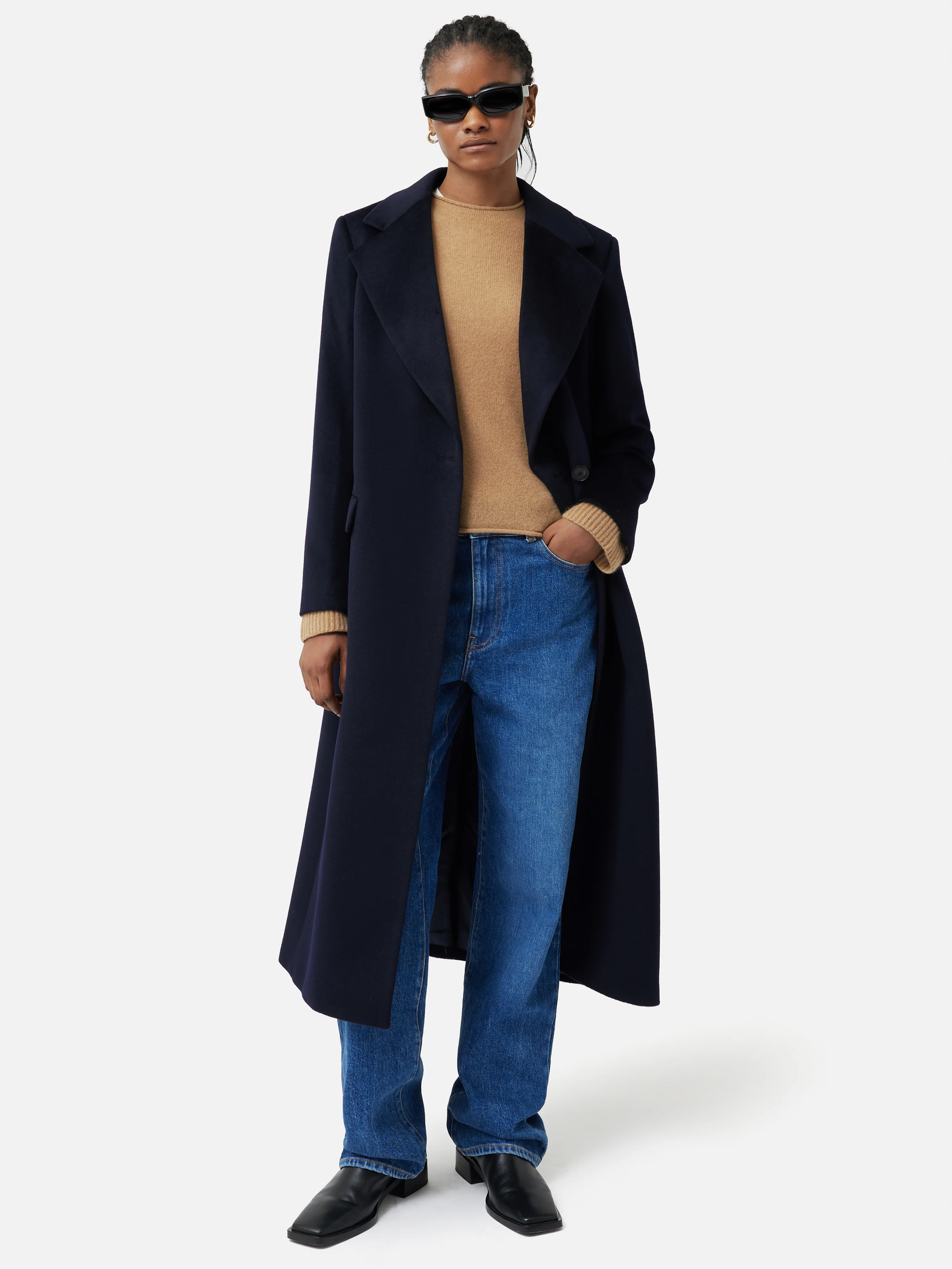 Cloud Cashmere Eldon Jumper | Camel - Image 4