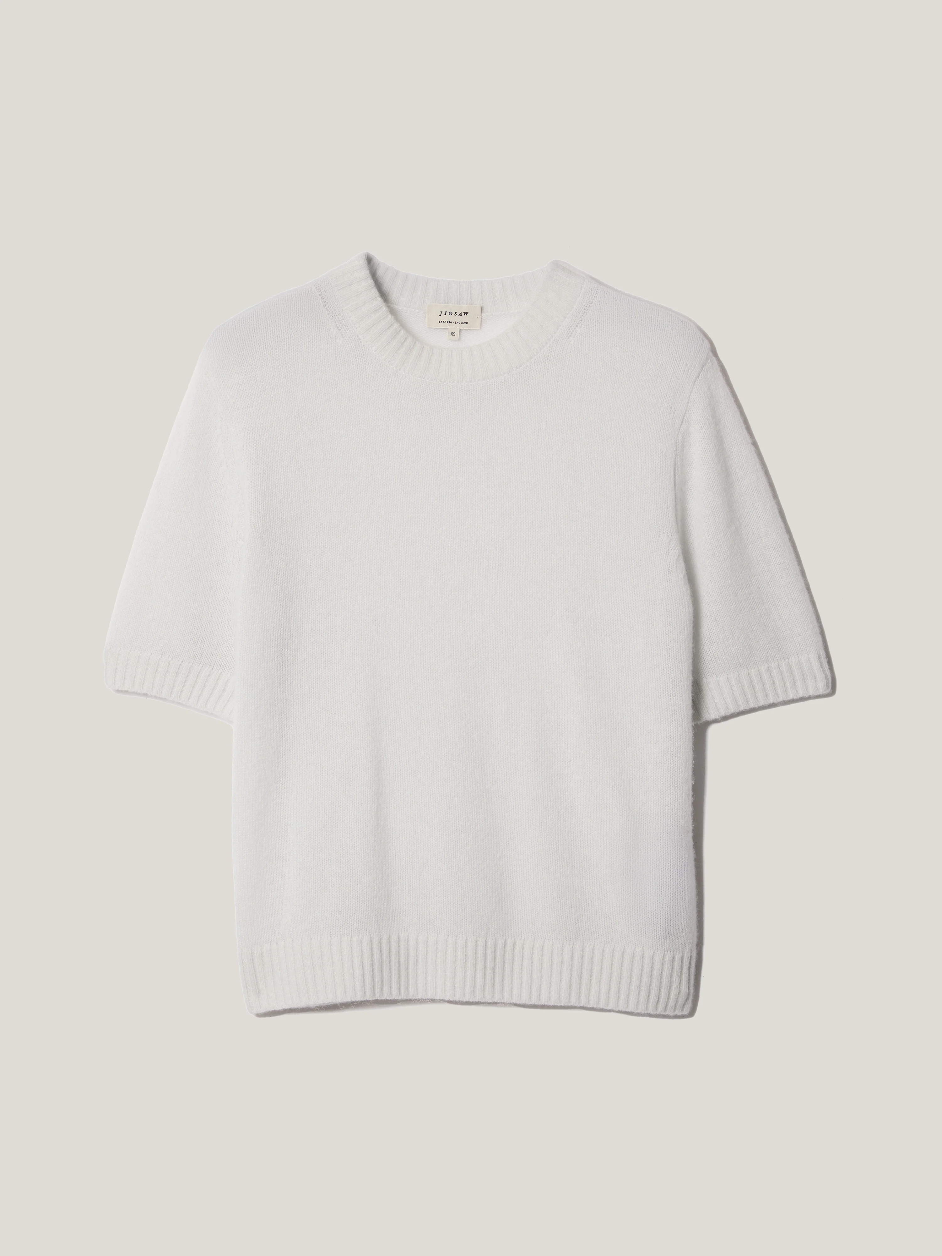 Cloud Cashmere T-shirt | Grey - Image 5