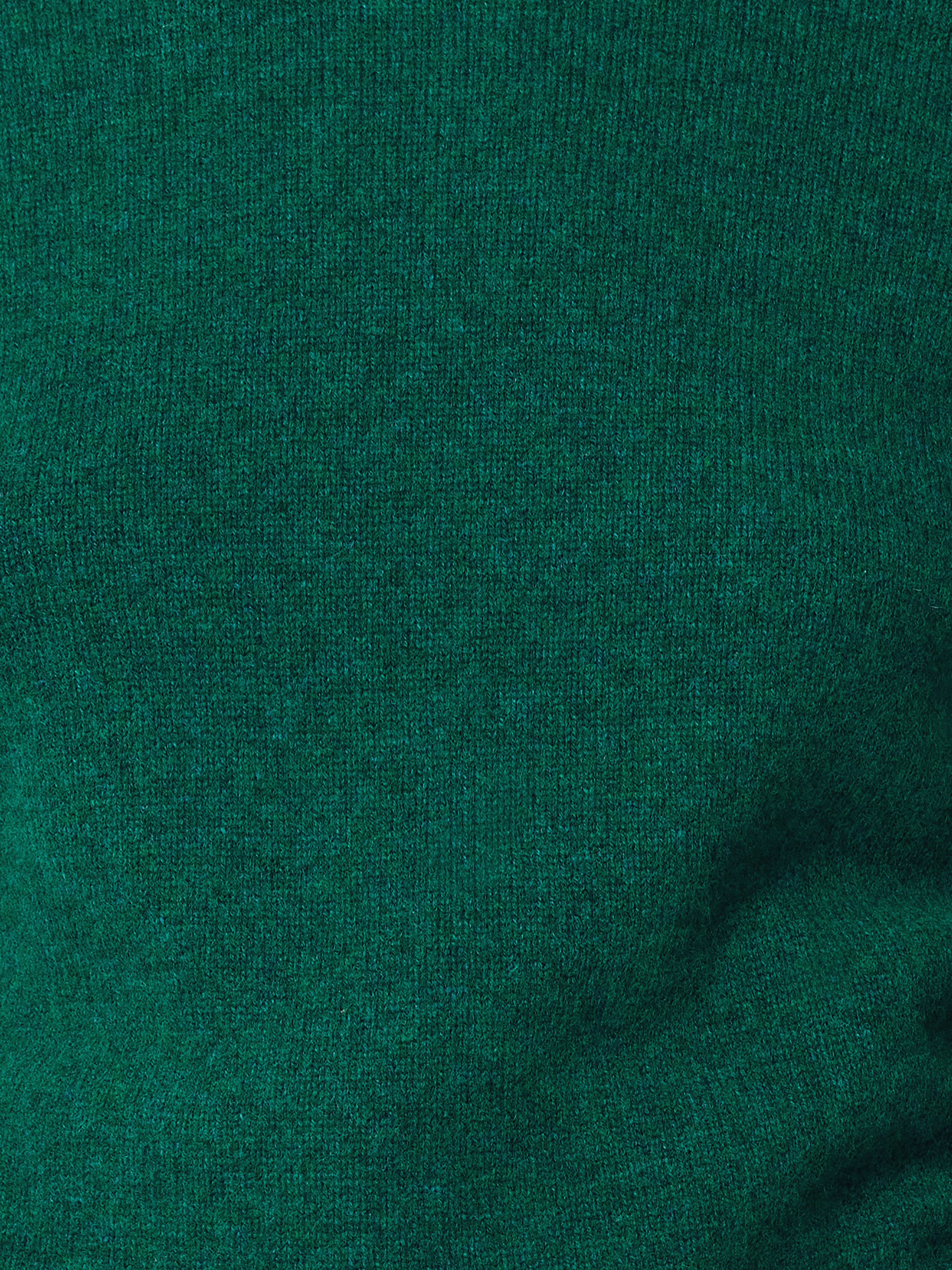 Compact Wool Cashmere Blend Jumper | Sherwood Green - Image 7