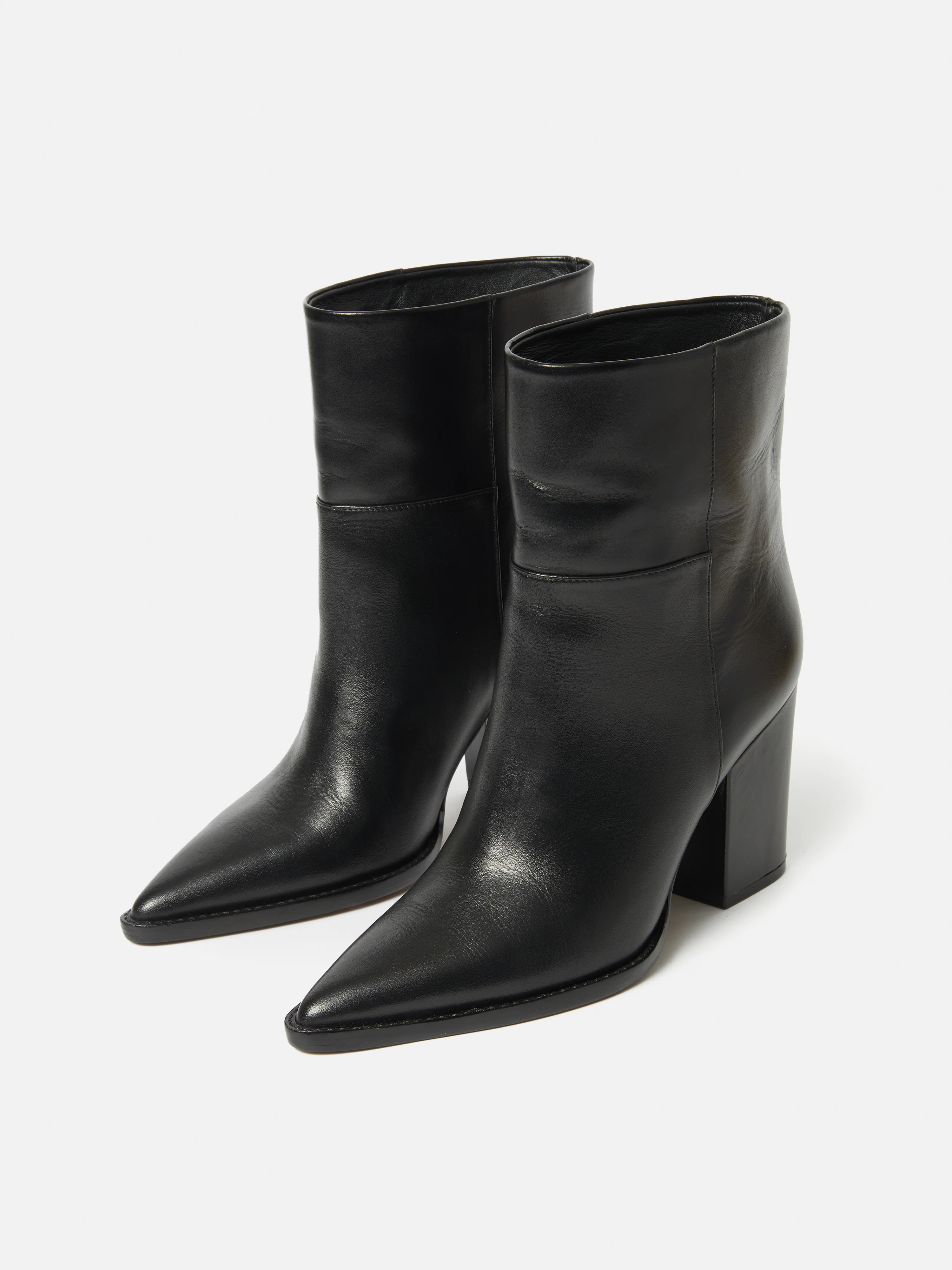 Connaught Heeled Boot | Black - Image 3