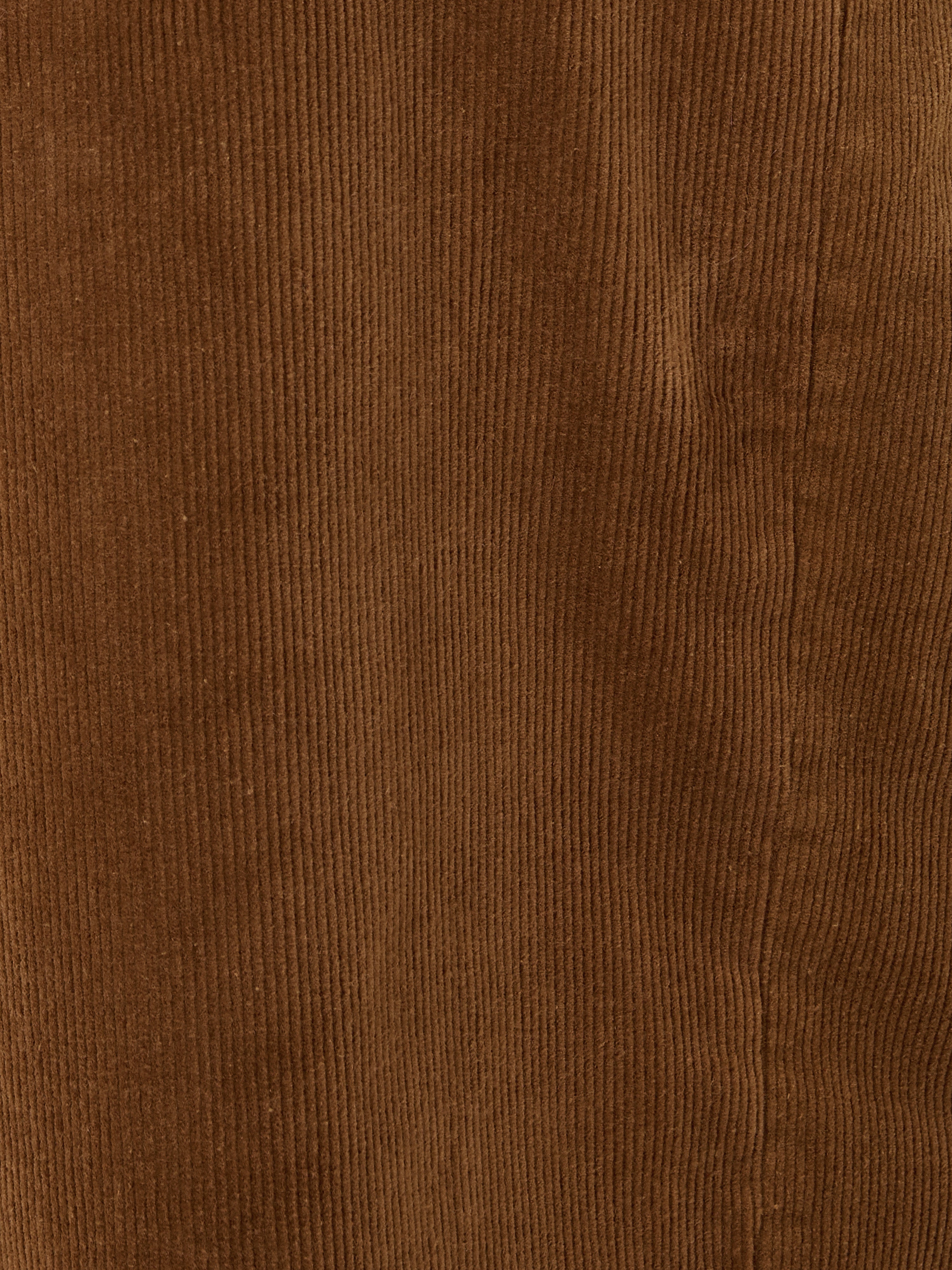 Corduroy Pleat Trouser | Brown - Image 7