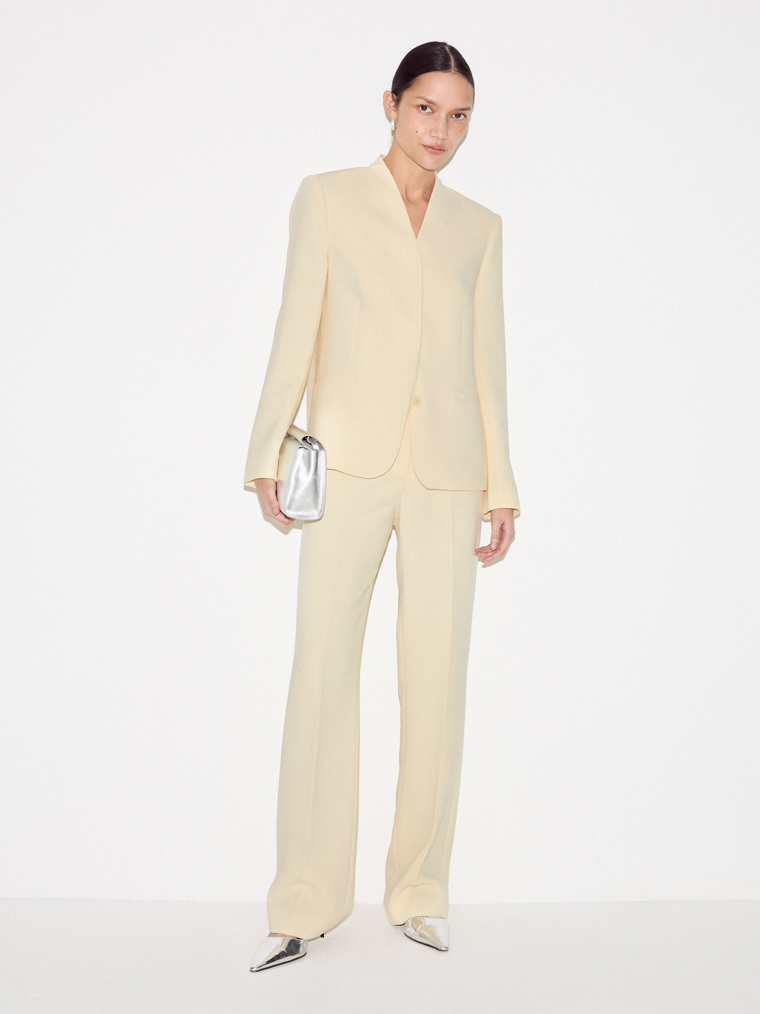 Corinne Tailored Blazer | Yellow - Image 4