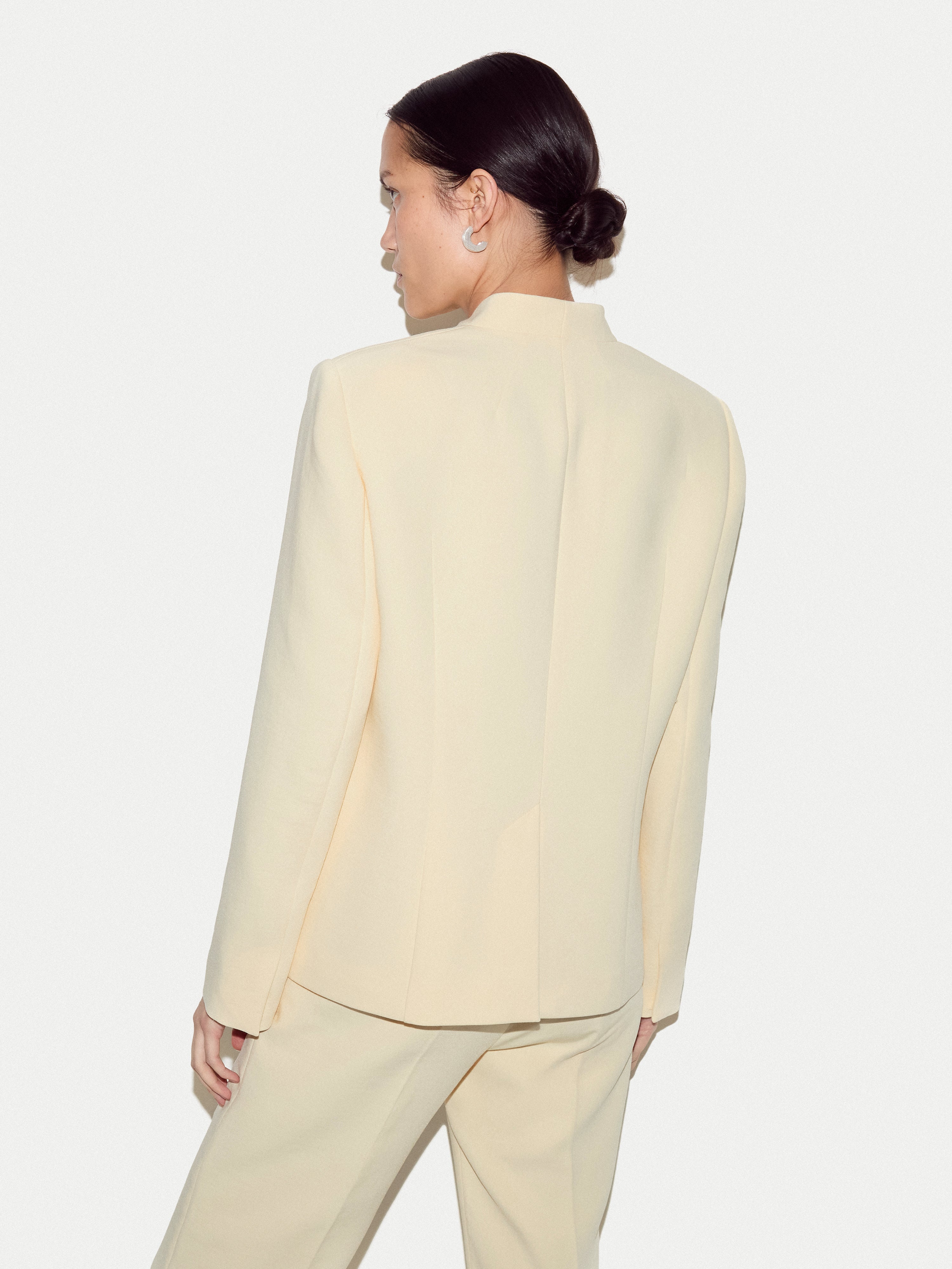 Corinne Tailored Blazer | Yellow - Image 7