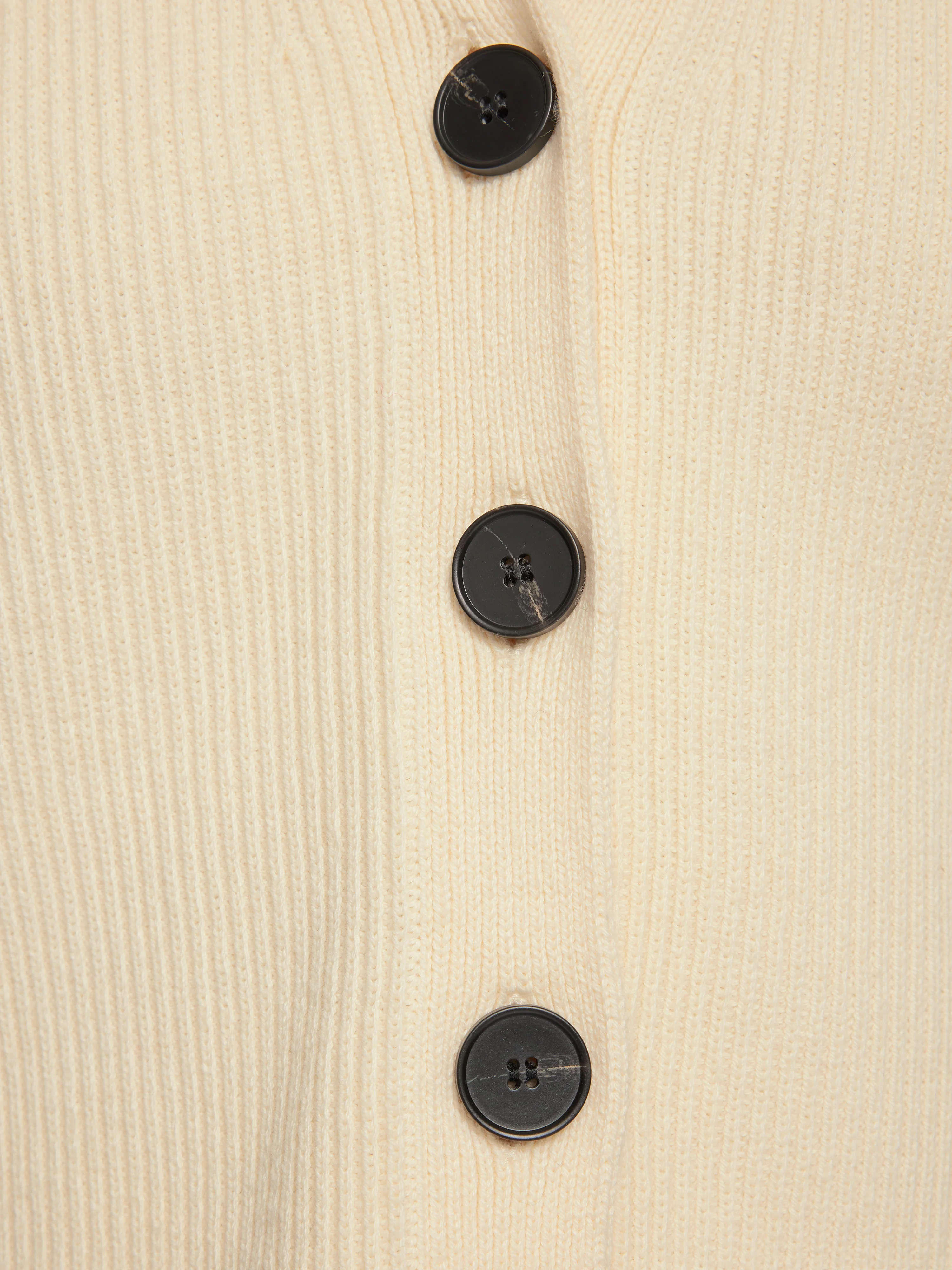Cotton Blend Waistcoat | Ivory - Image 7