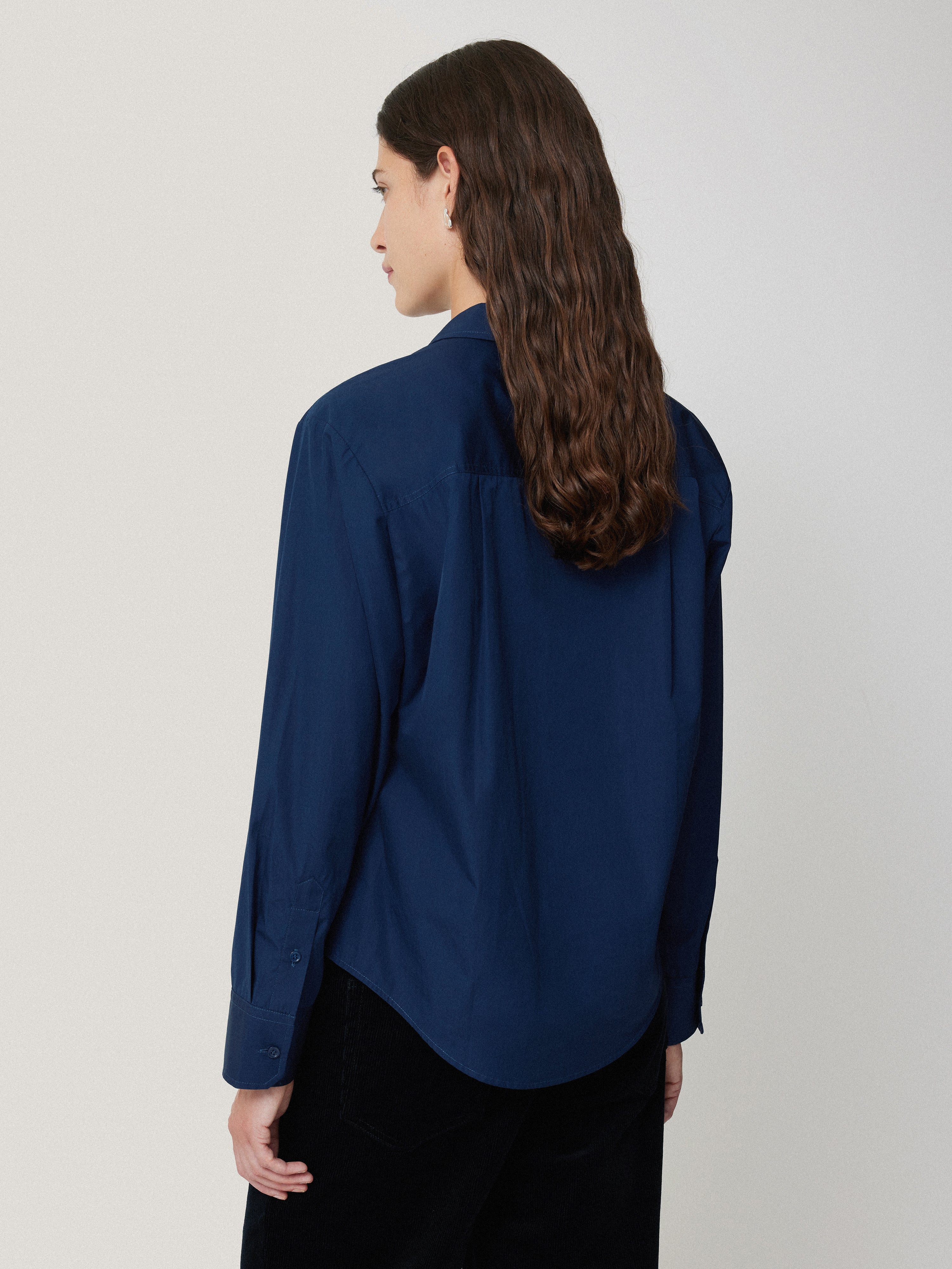 Cotton Casual Shirt | Blue - Image 5