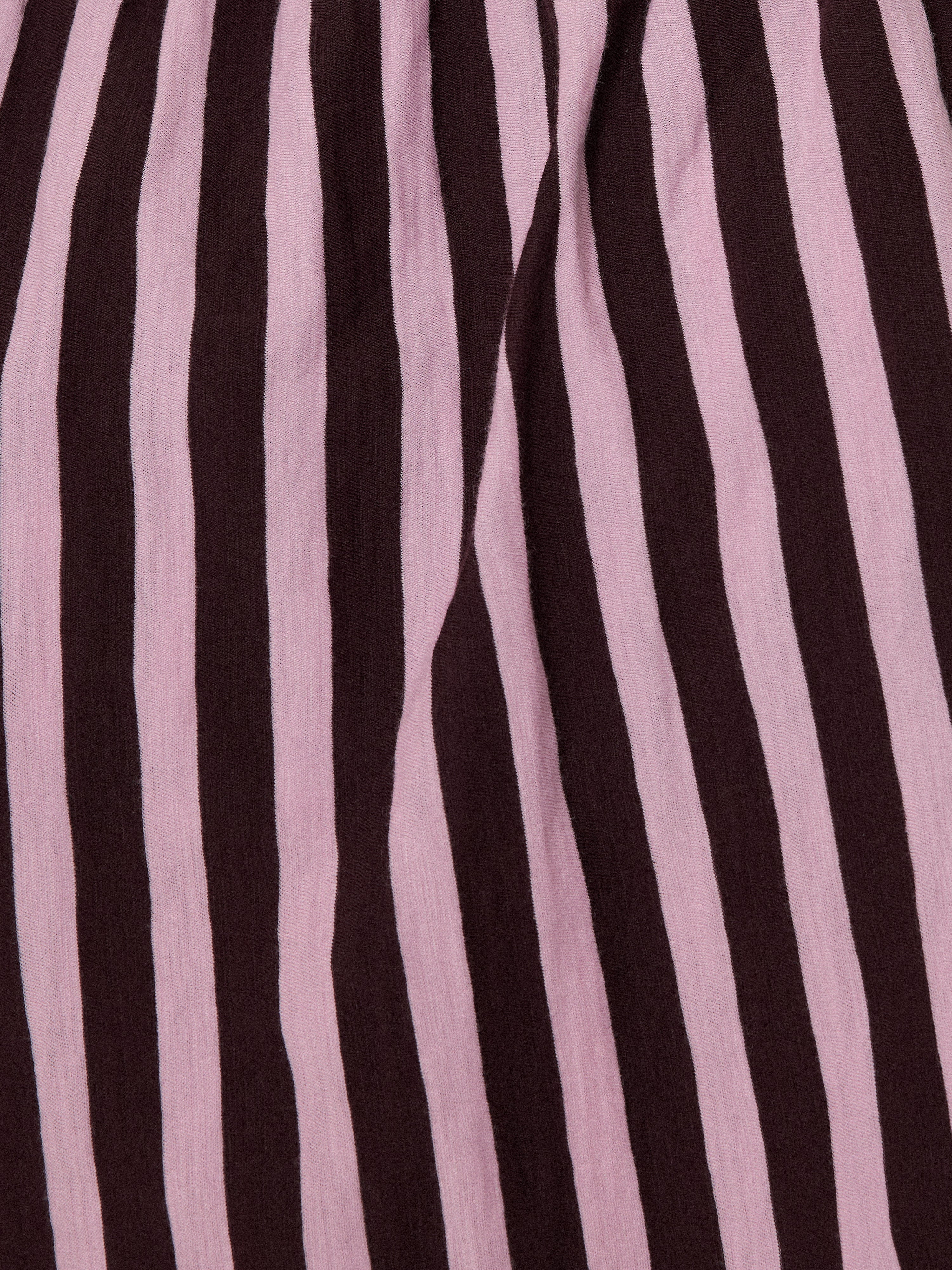 Cotton Slub Stripe Cami | Oxblood - Image 6