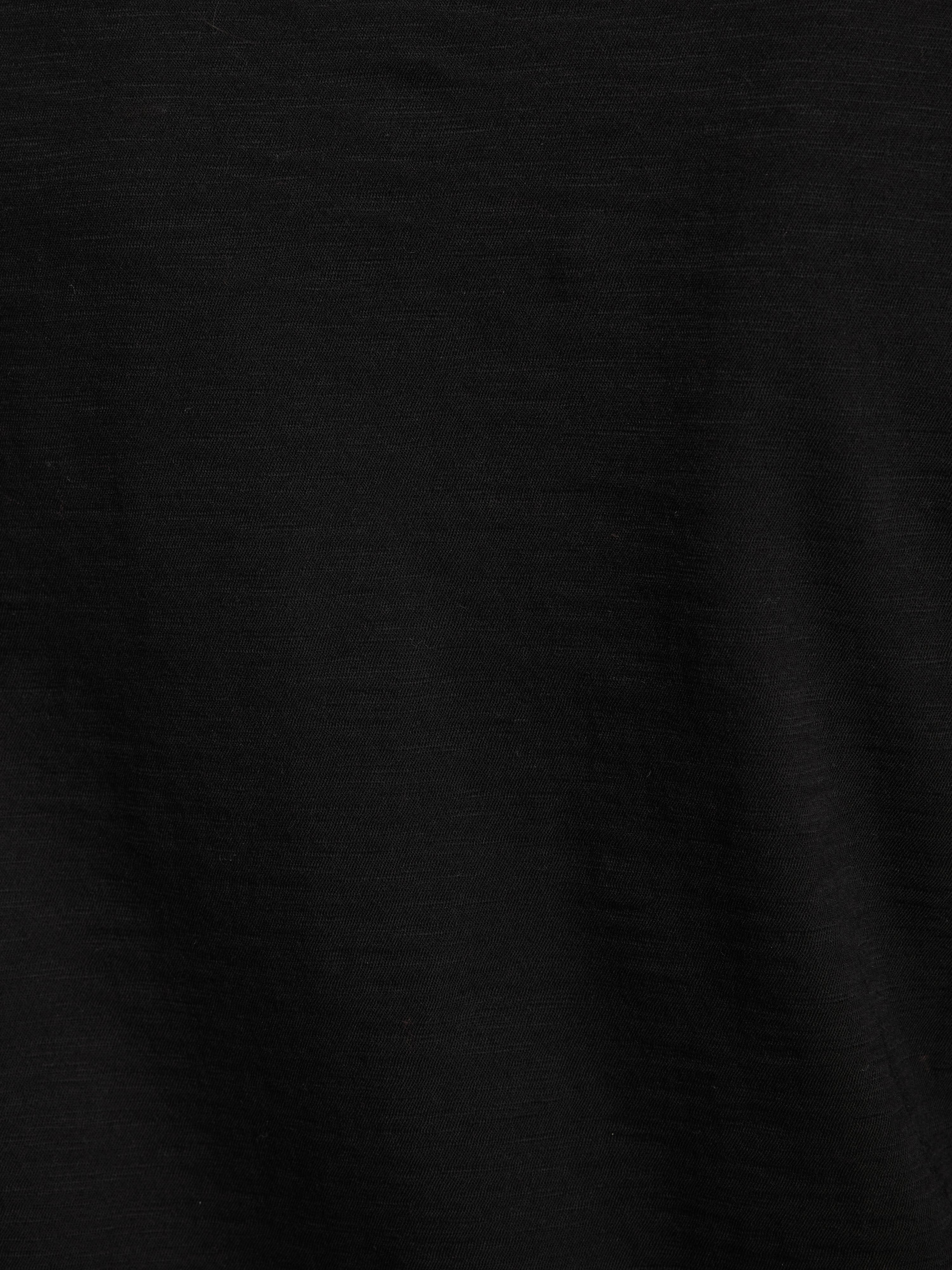 Cotton Slub Tank Top | Black - Image 6
