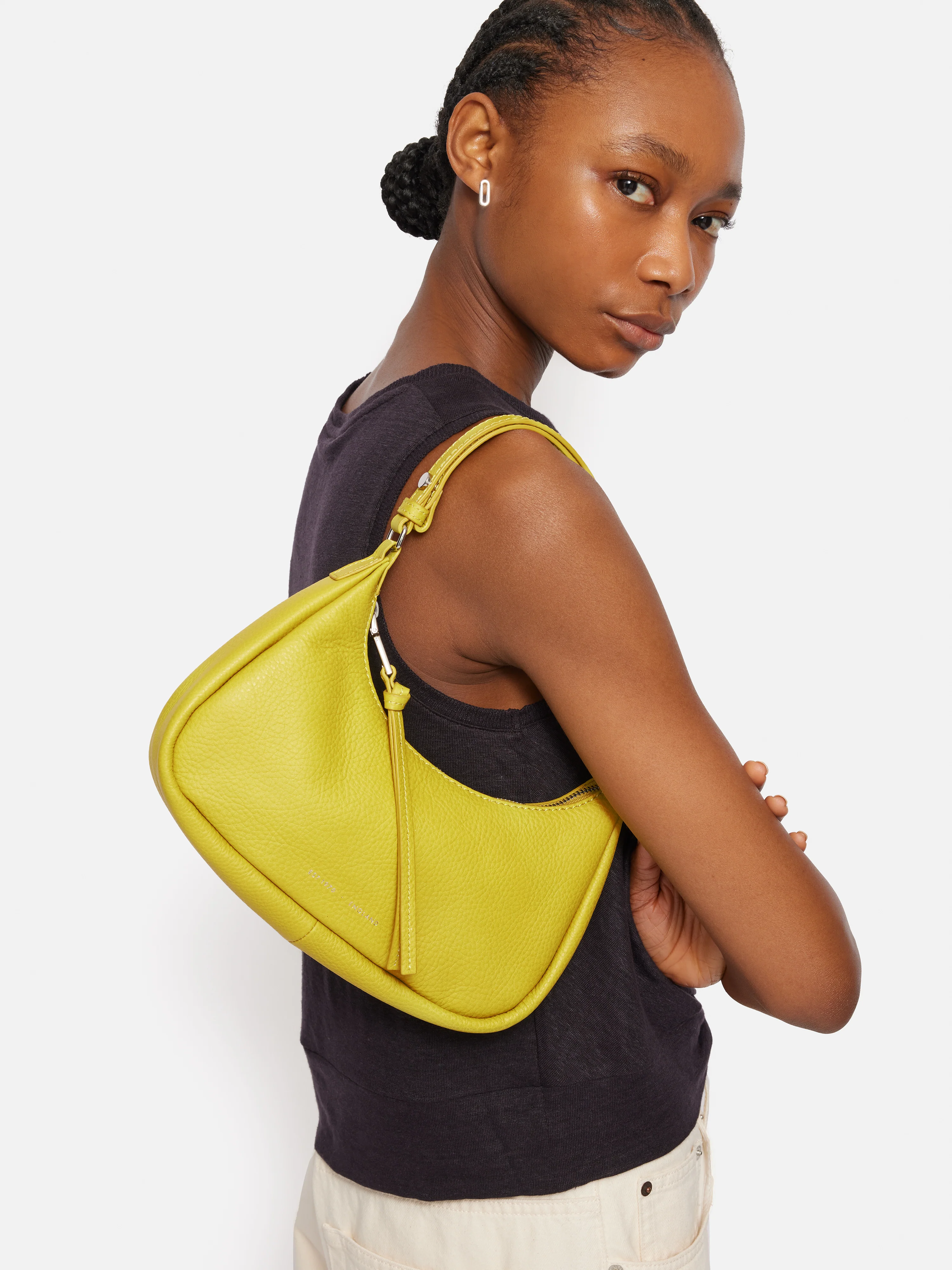 Crescent Bag Small | Yellow - Image 6