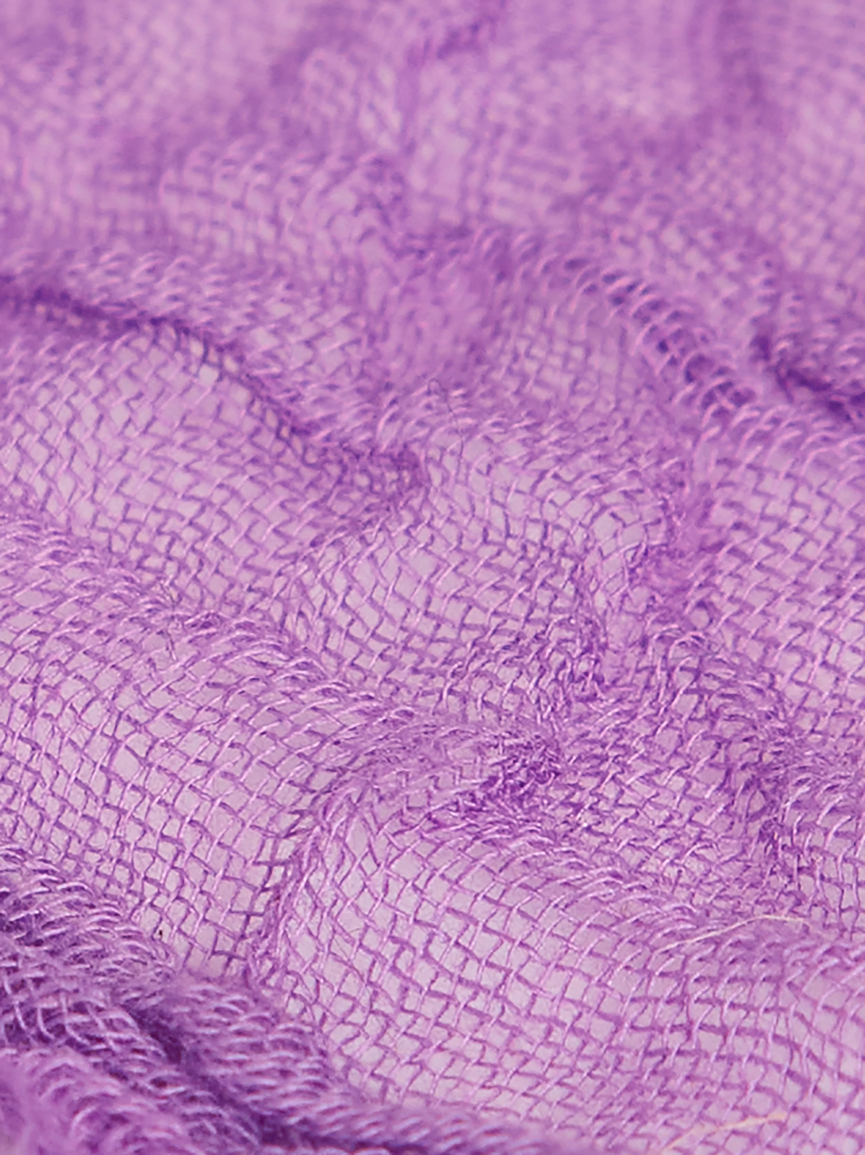 Crinkle Cotton Woven Scarf | Purple - Image 4