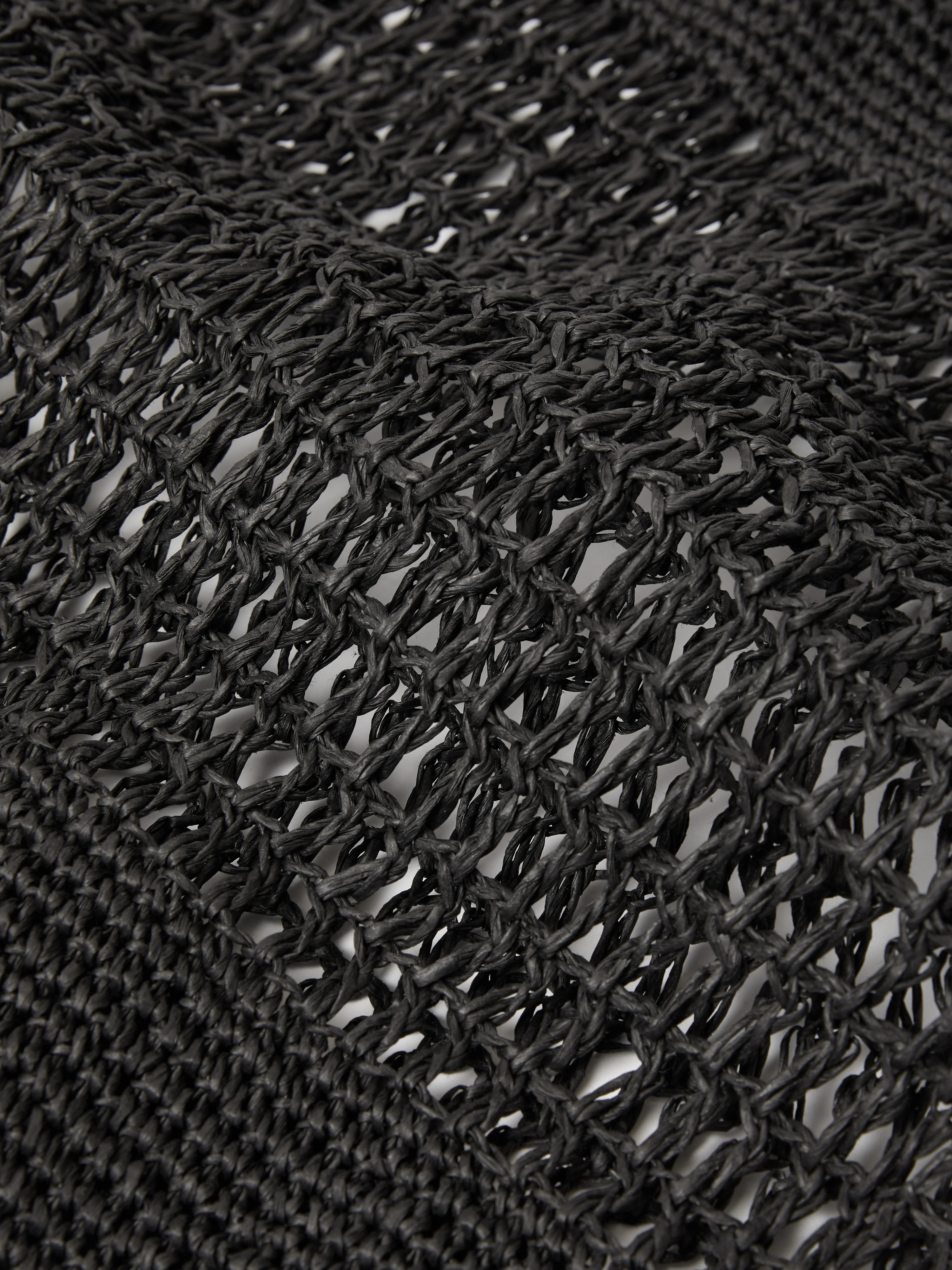 Crochet Tote | Black - Image 5