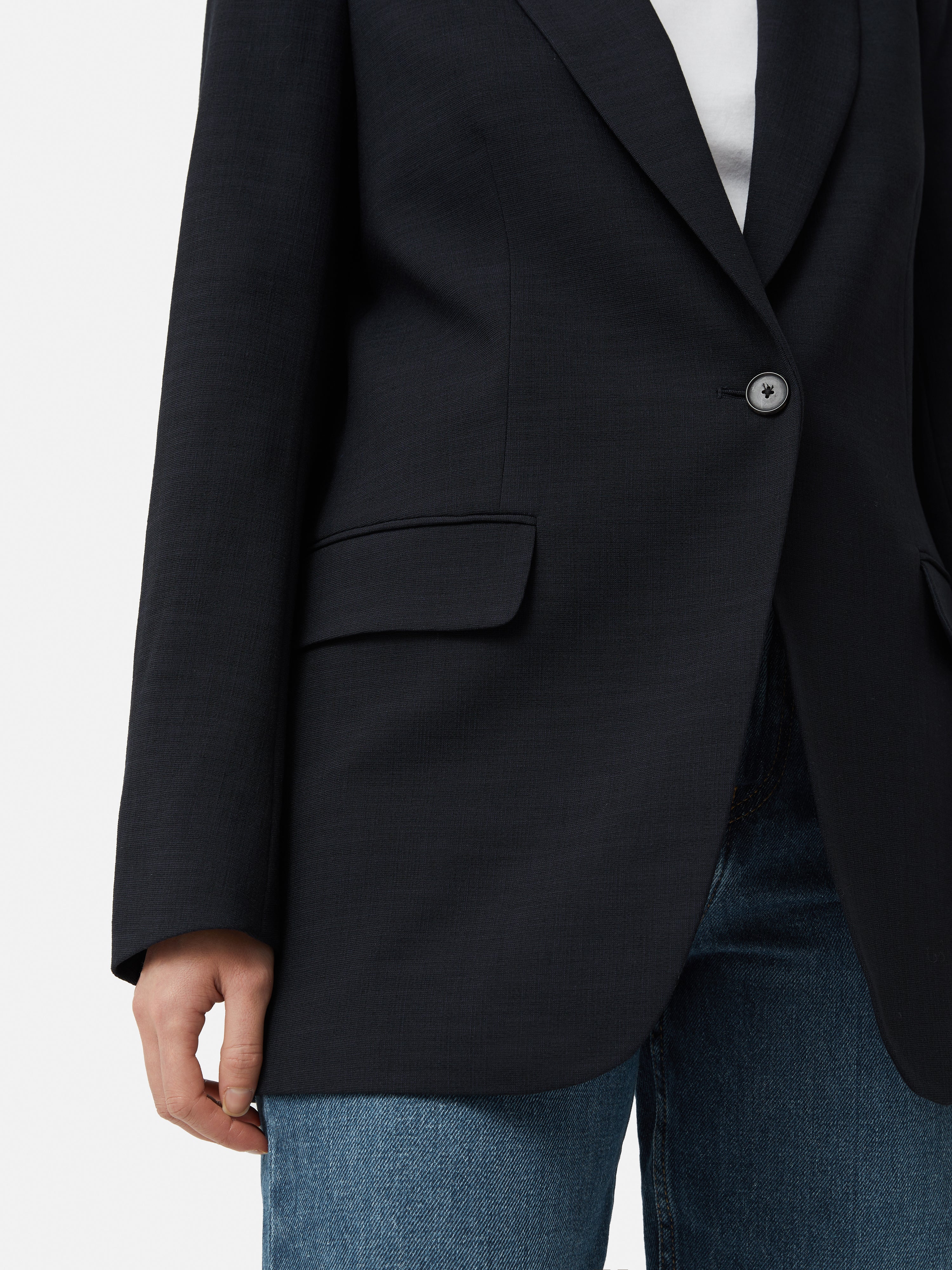 Crosshatch Knox Blazer | Navy - Image 4