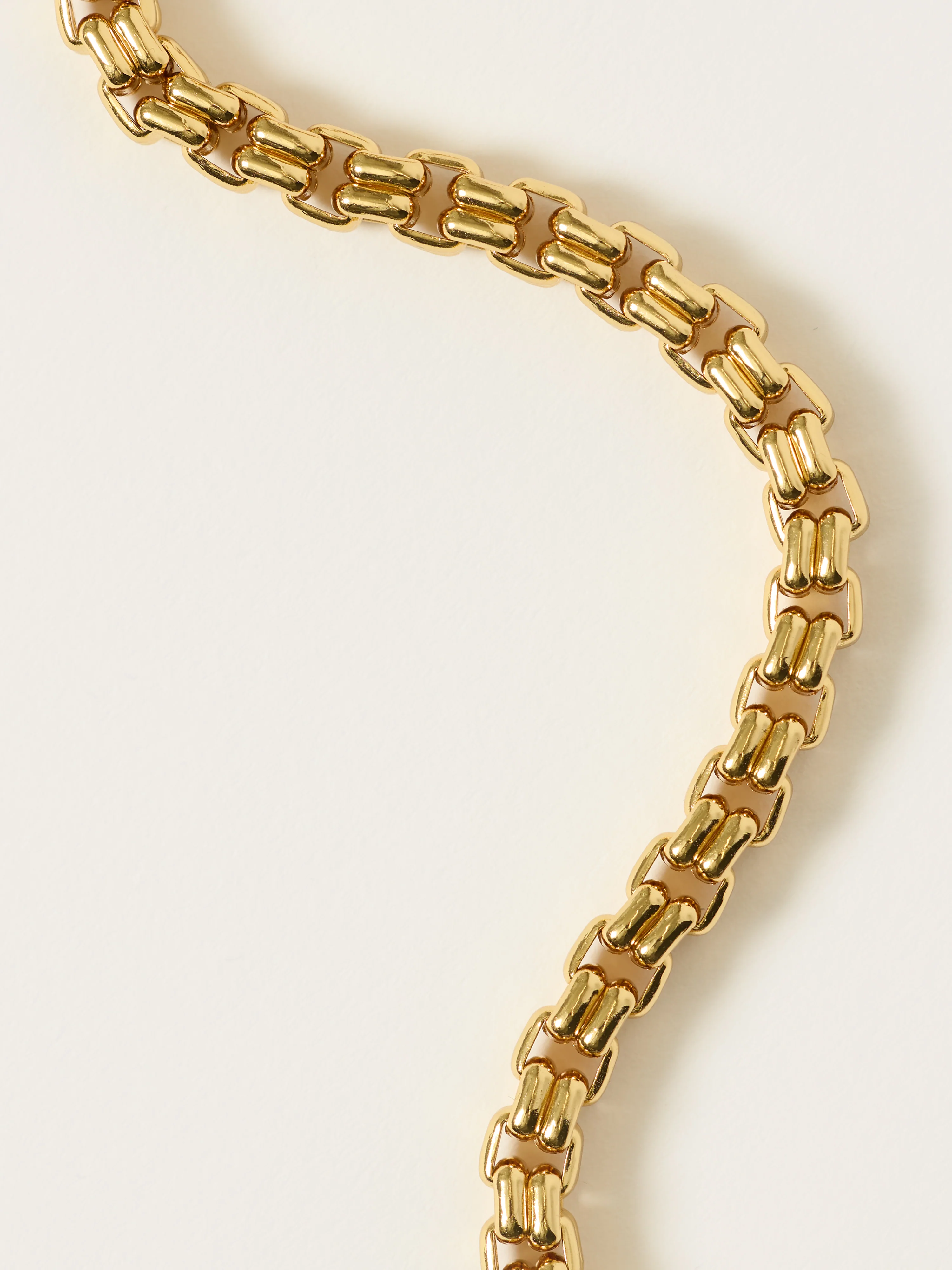 Cube Chain Bracelet | Gold - Image 3