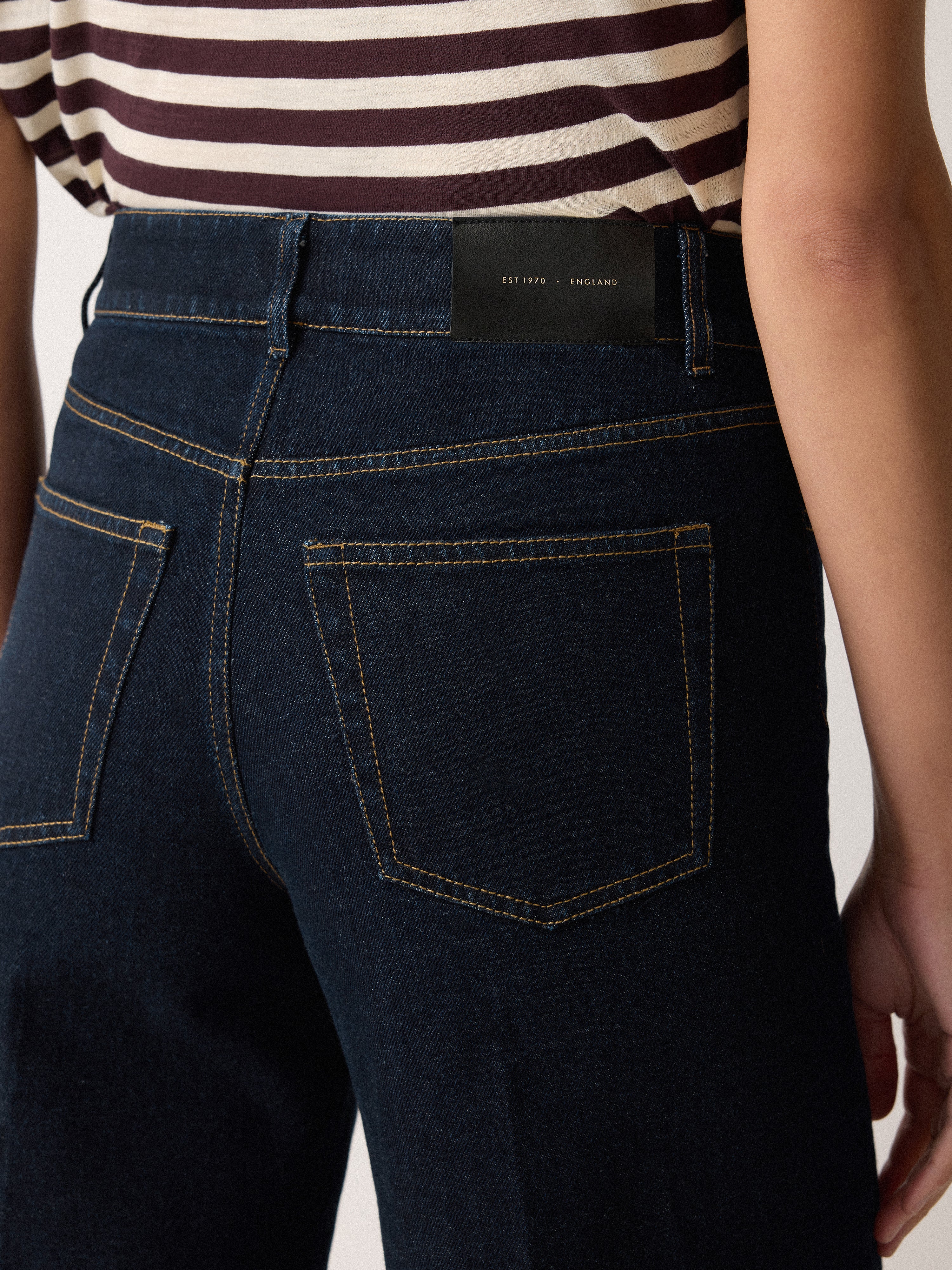 Denim Bermuda Short | Indigo - Image 3