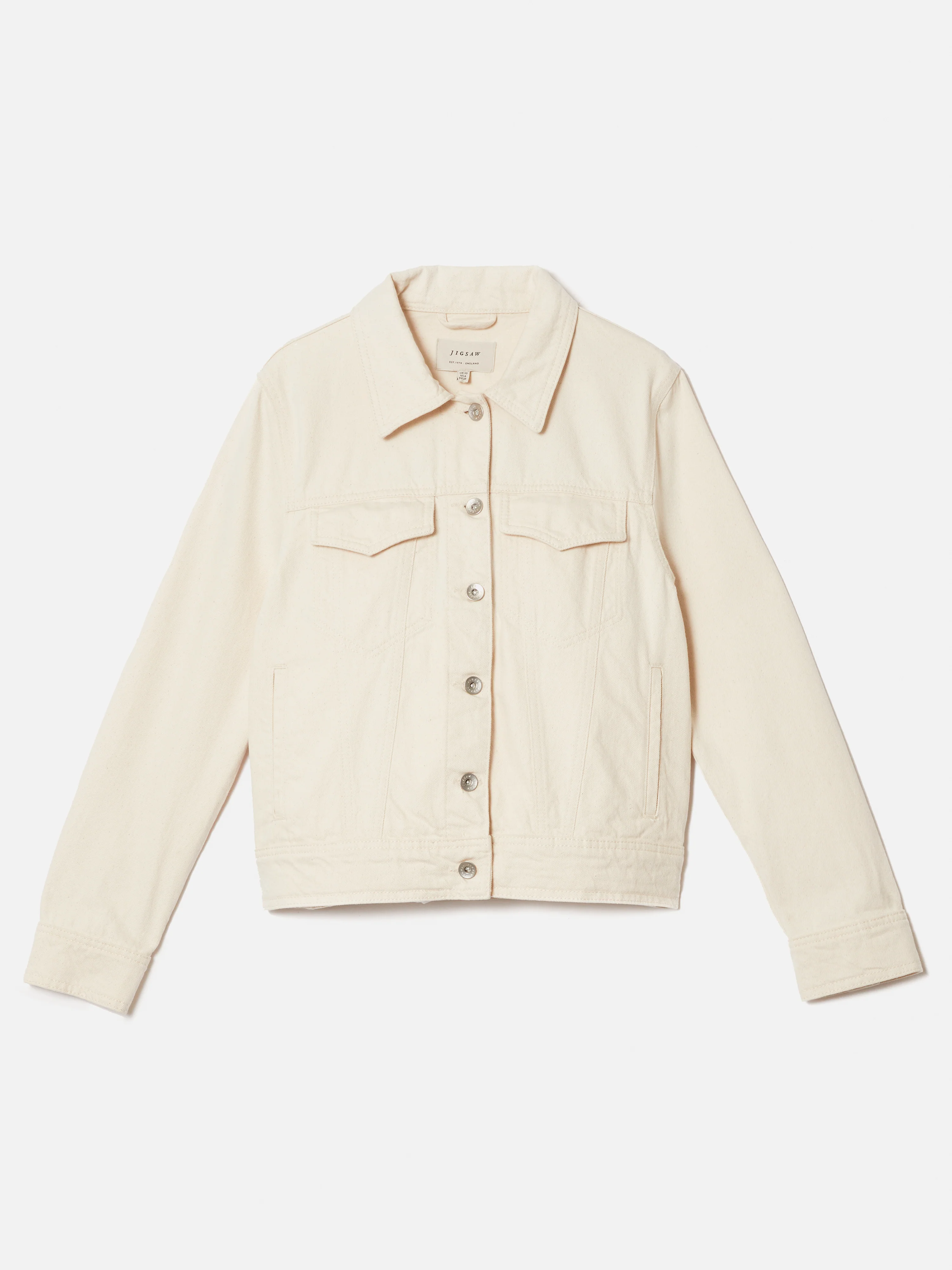 Denim Jacket | Cream - Image 7
