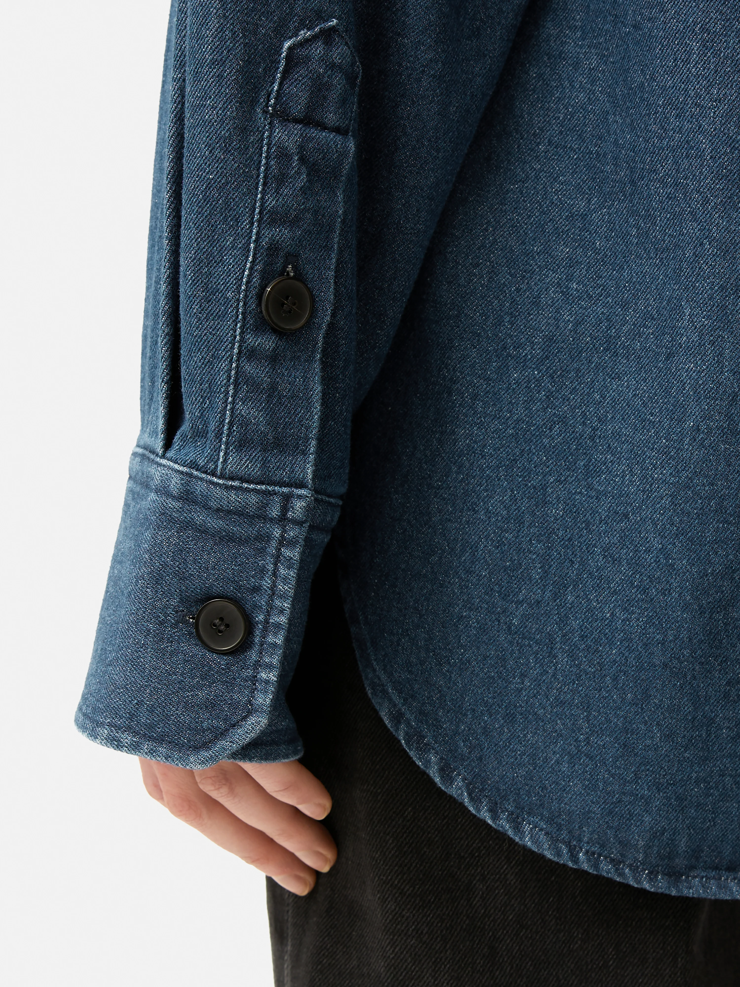 Denim Relaxed Shirt | Indigo - Image 4