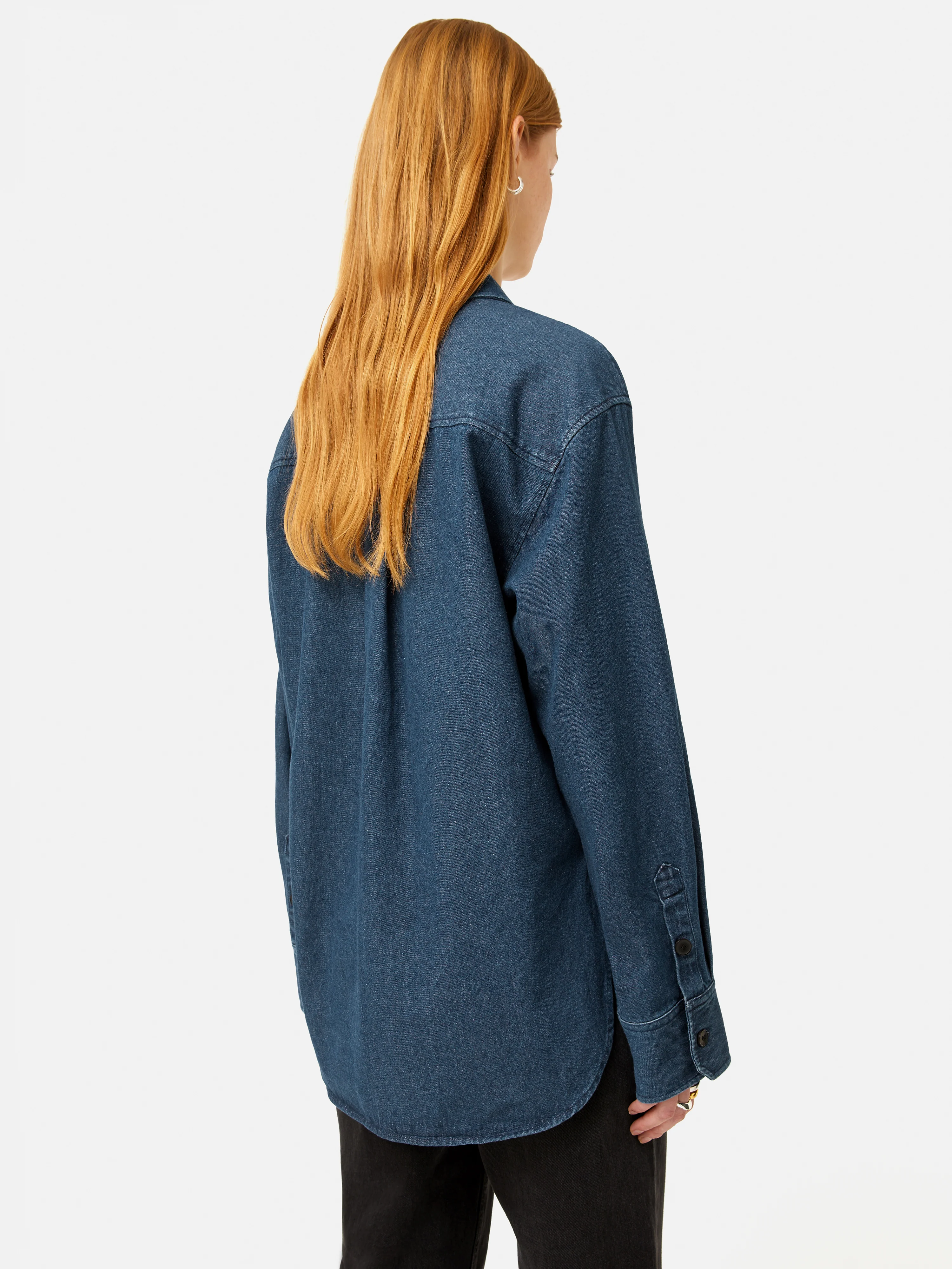 Denim Relaxed Shirt | Indigo - Image 5