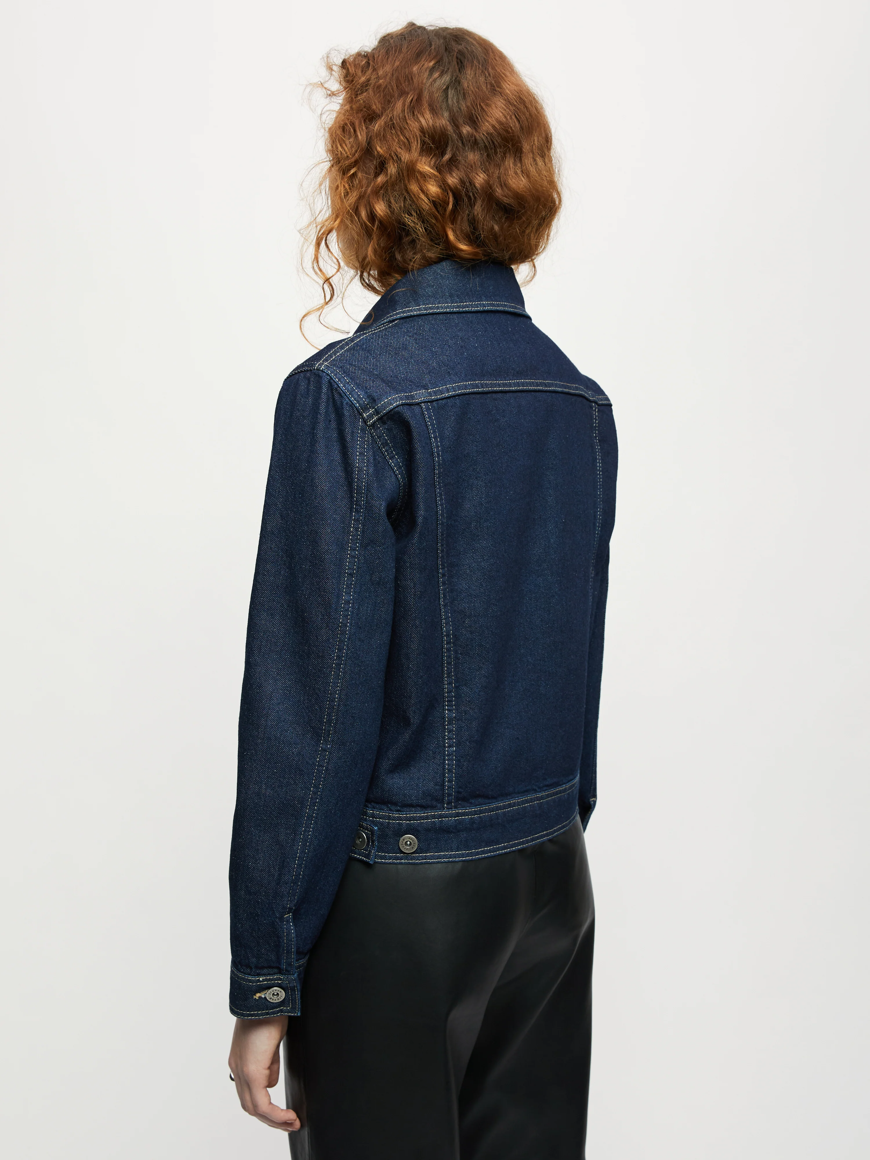 Denim Trucker Jacket | Indigo - Image 6