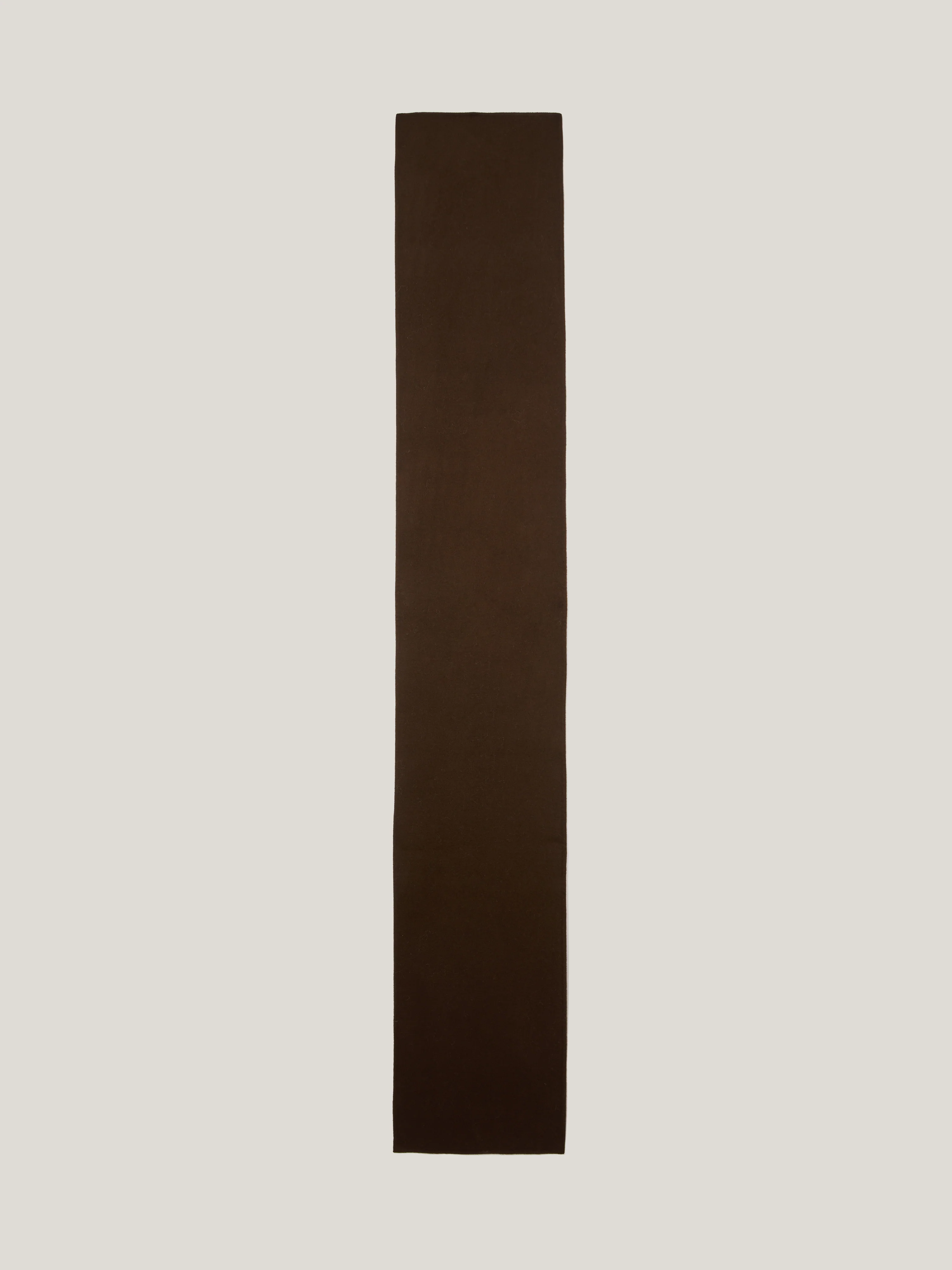 Double Faced Woven Scarf | Chocolate - Image 4