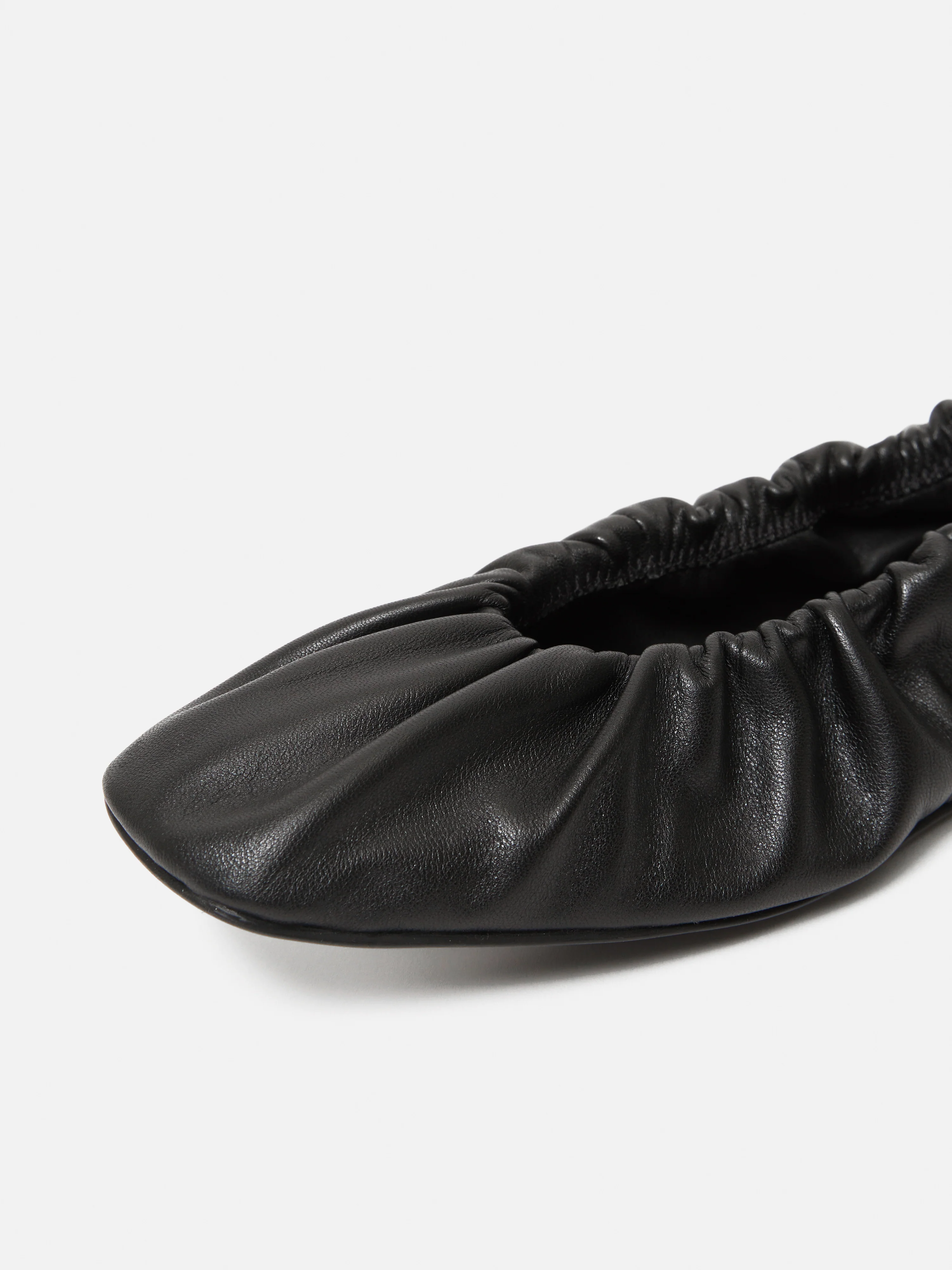 Elasticated Ballerina | Black - Image 4