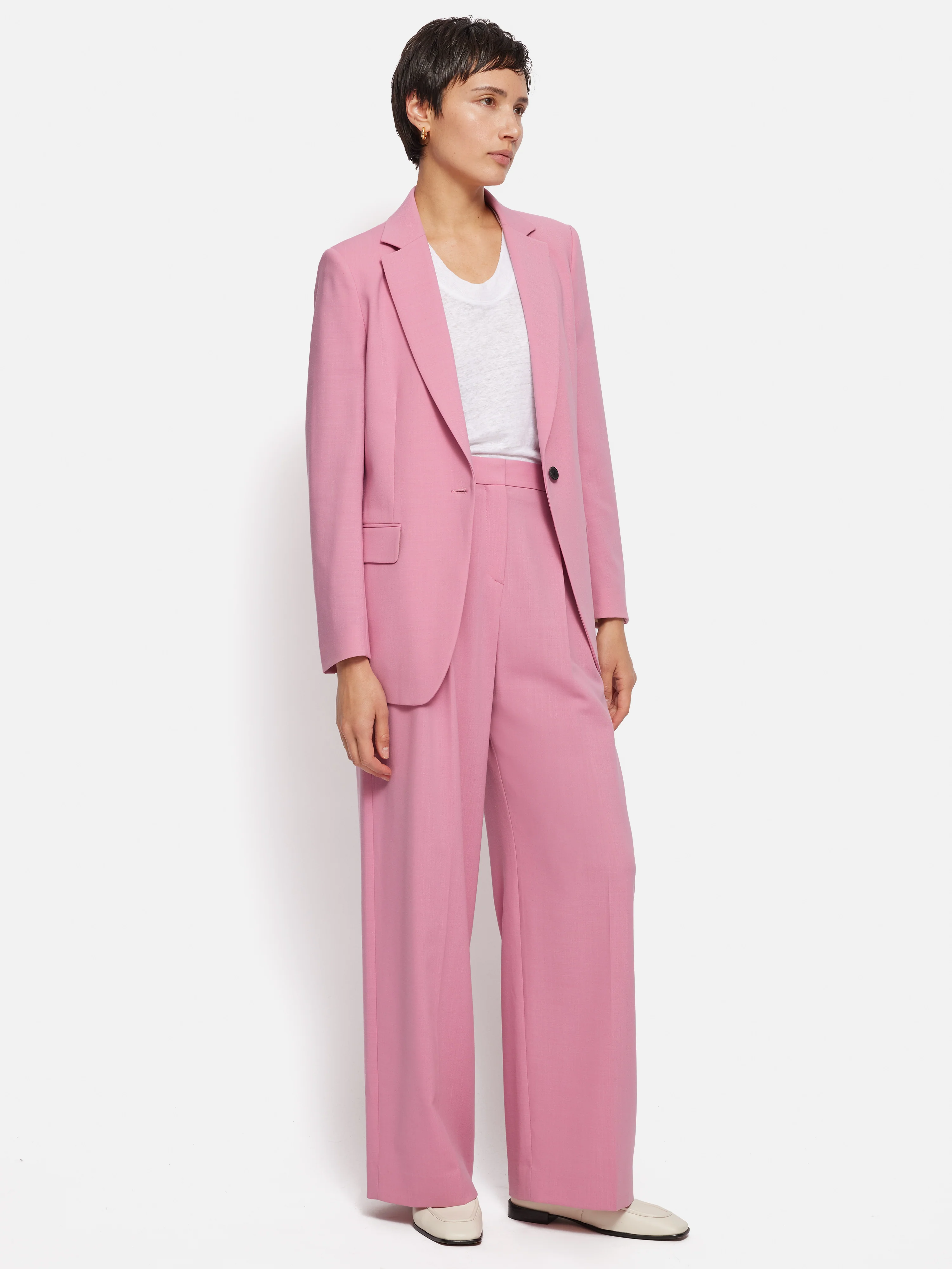 Fluid Twill Knox Jacket | Pink - Image 3