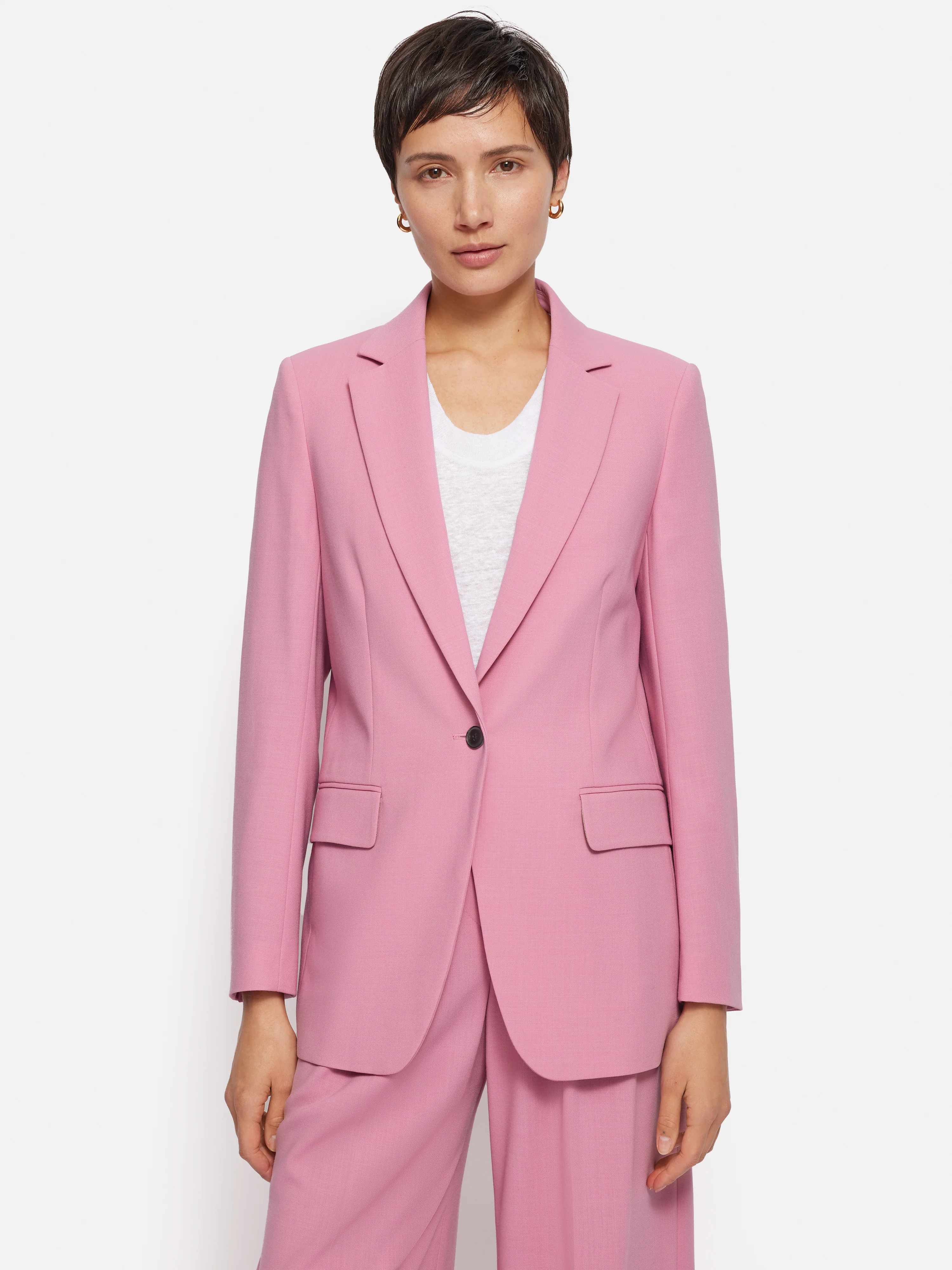 Fluid Twill Knox Jacket | Pink - Image 6