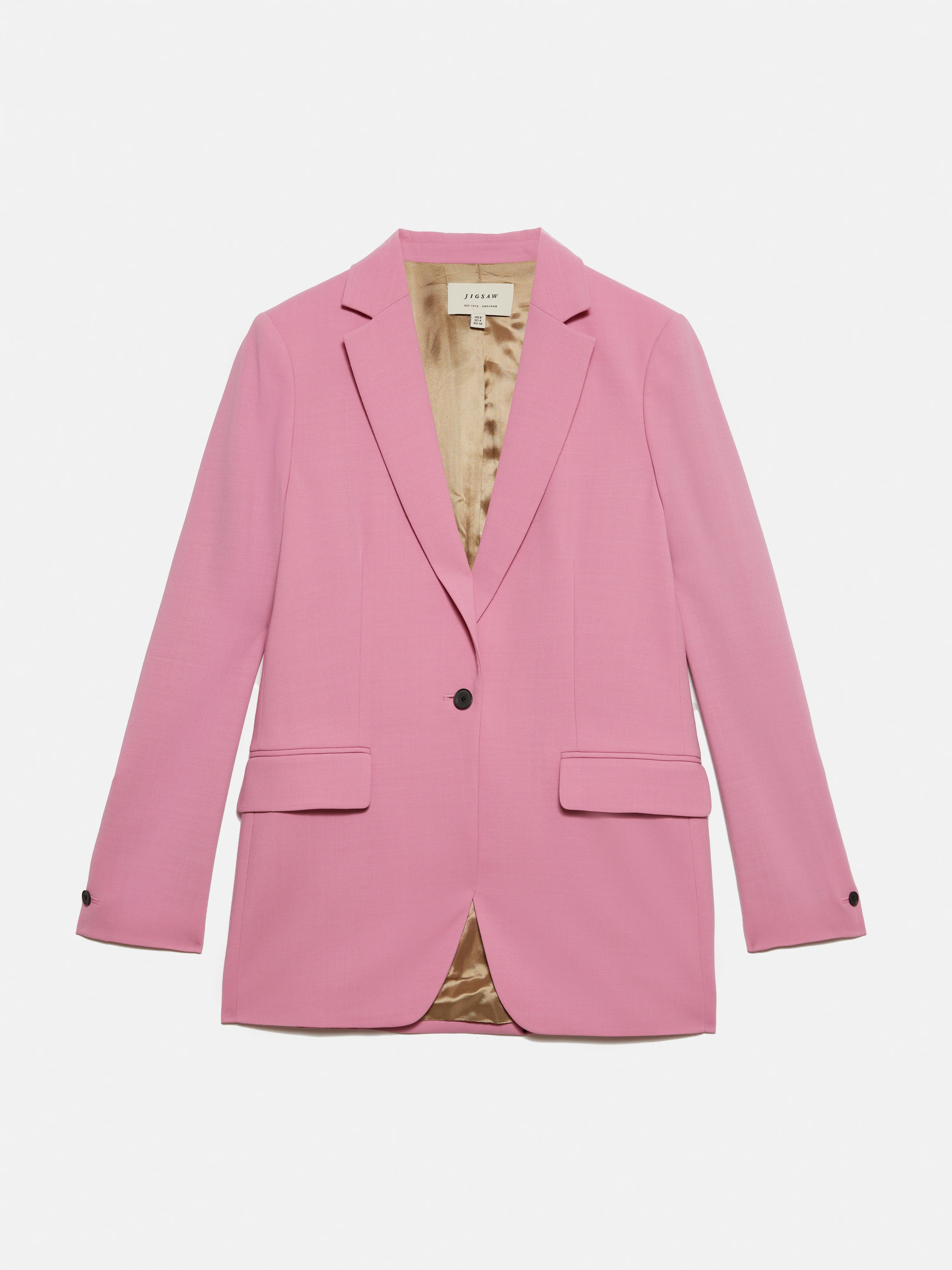 Fluid Twill Knox Jacket | Pink - Image 8