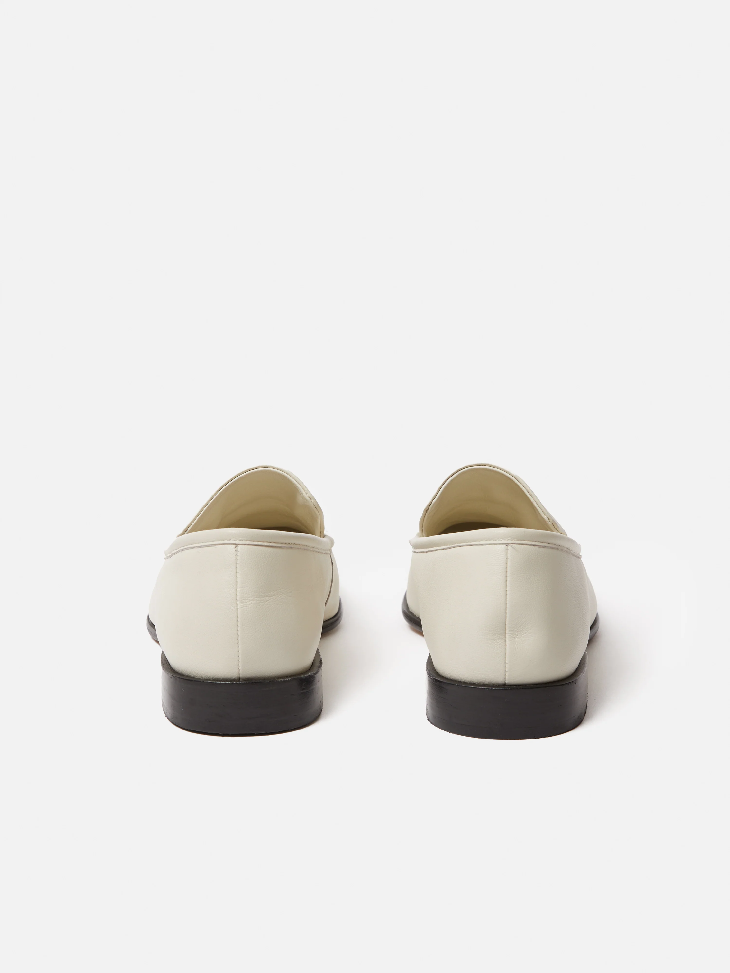 Frame Leather Loafer | White - Image 5
