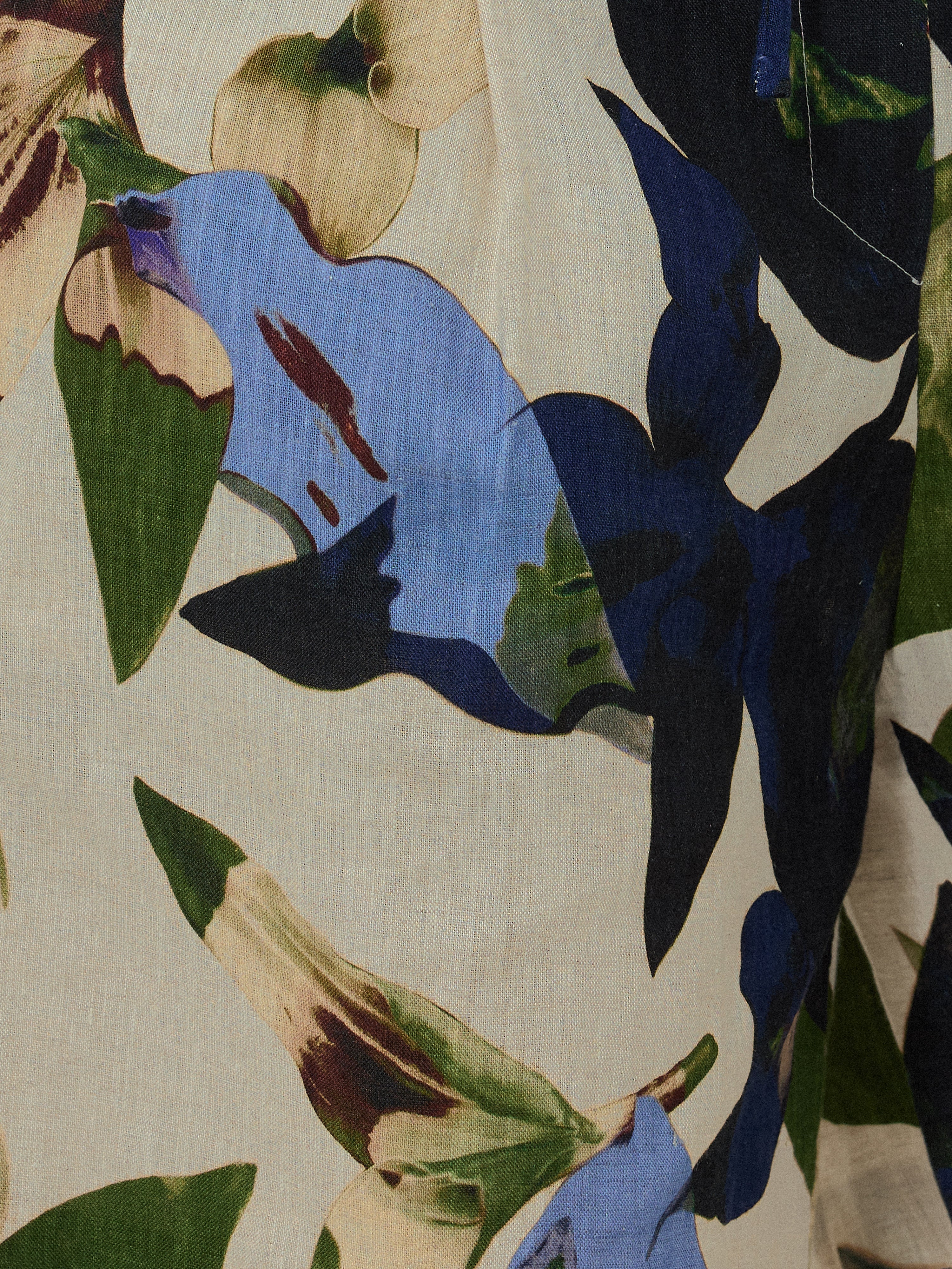 Future Botanic Linen Trouser | Neutral - Image 7
