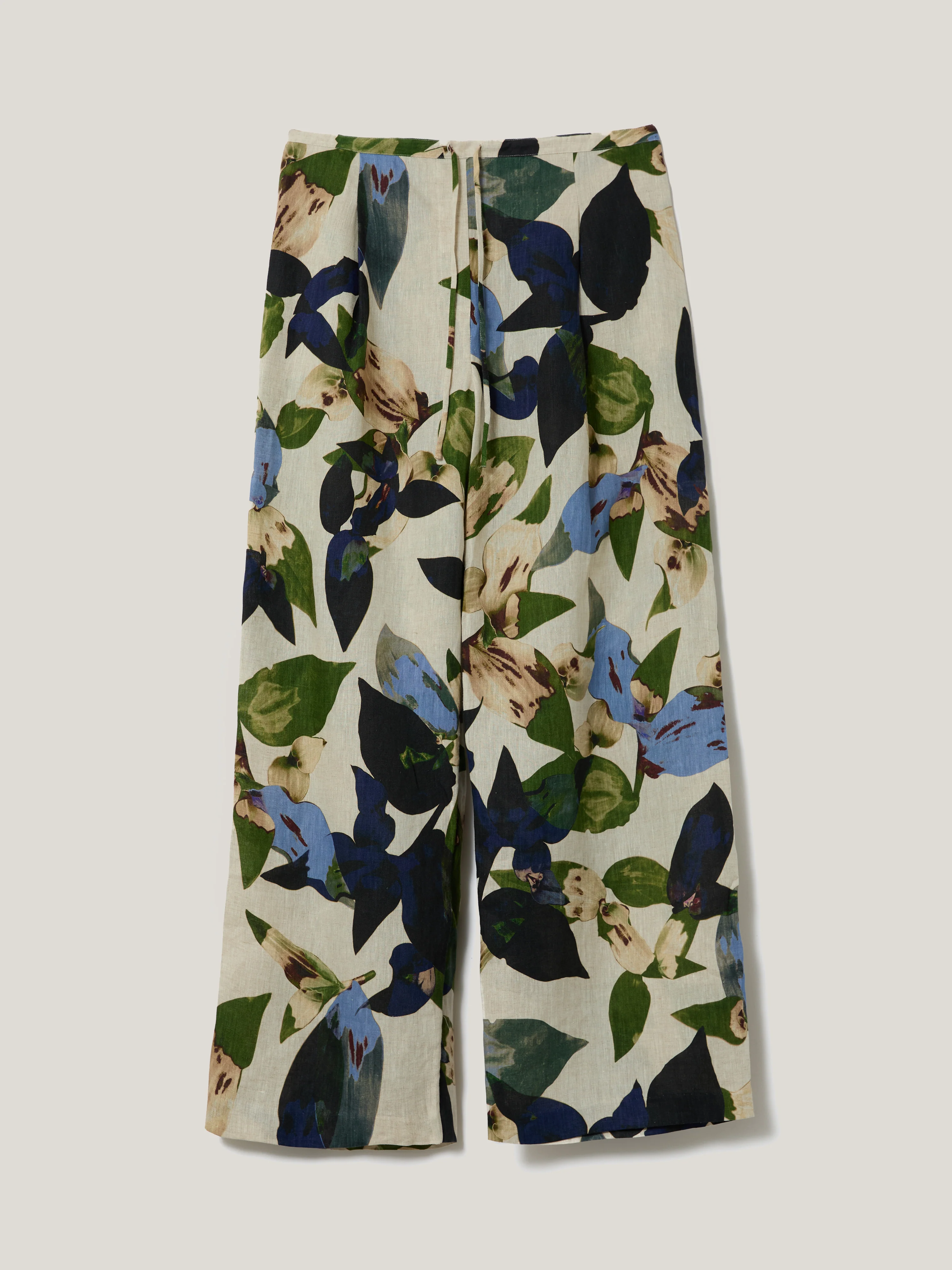 Future Botanic Linen Trouser | Neutral - Image 8