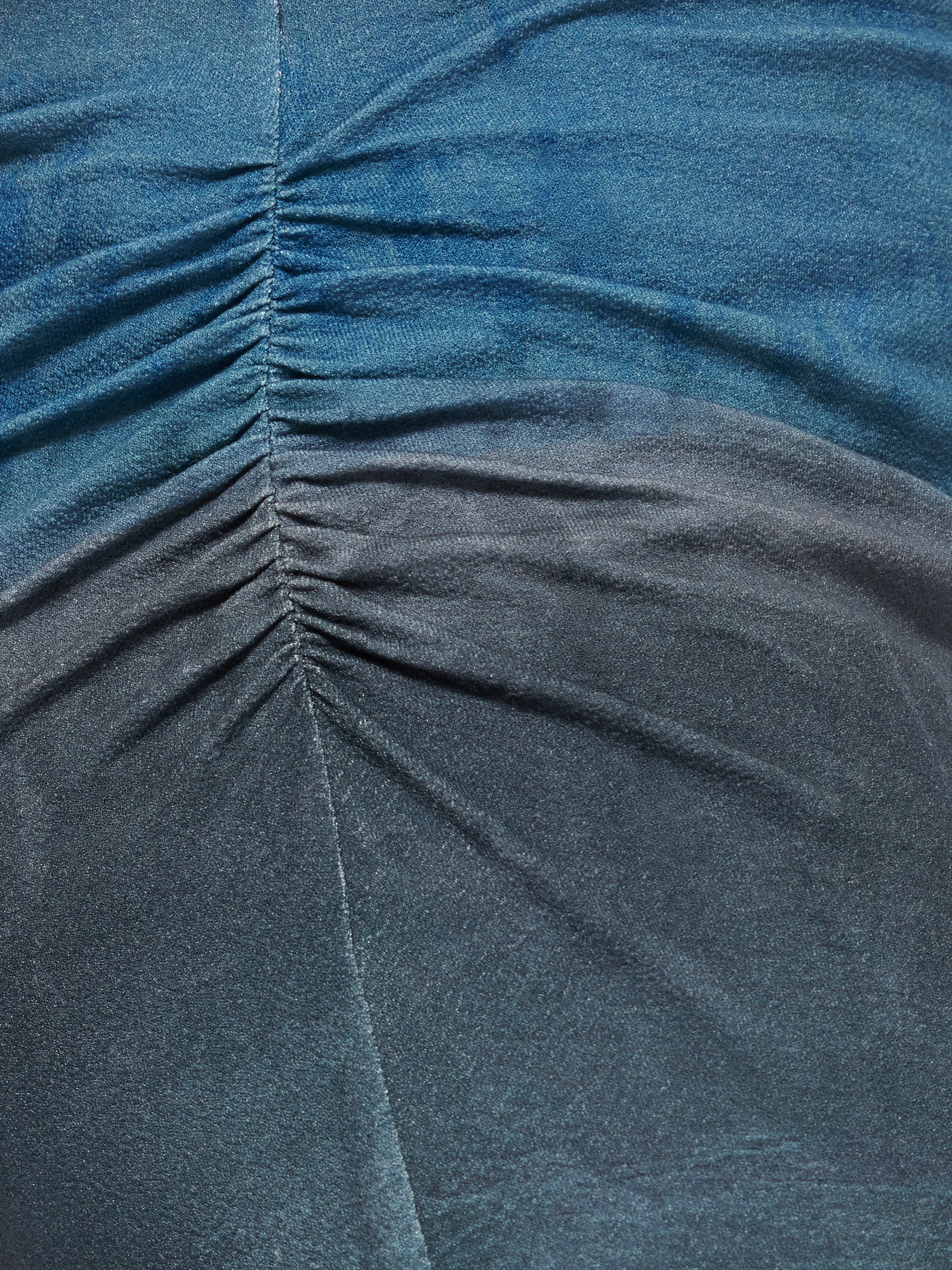 Glazed Abstract Jersey Skirt | Brown - Image 7