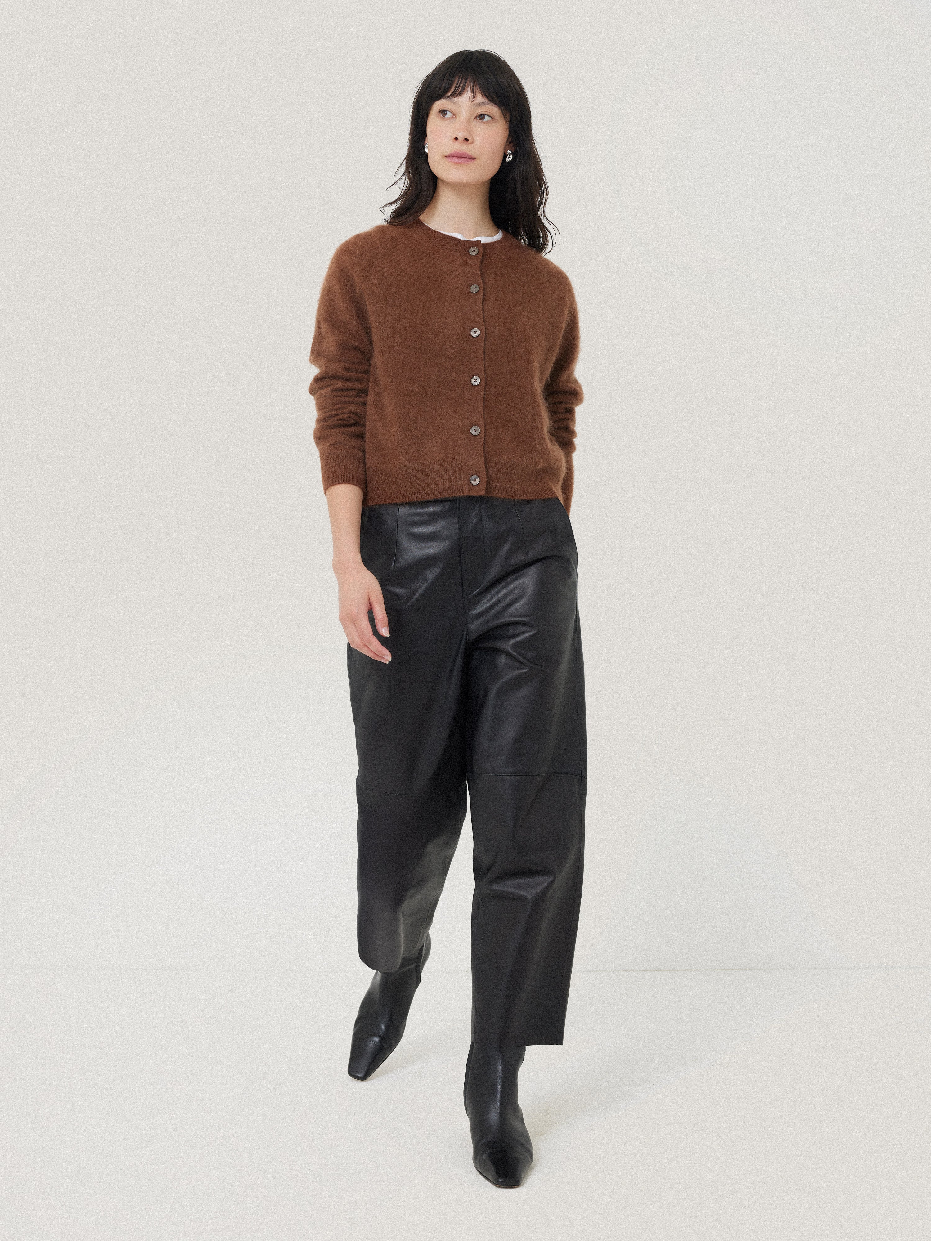Halo Cashmere Cardigan | Ginger - Image 7