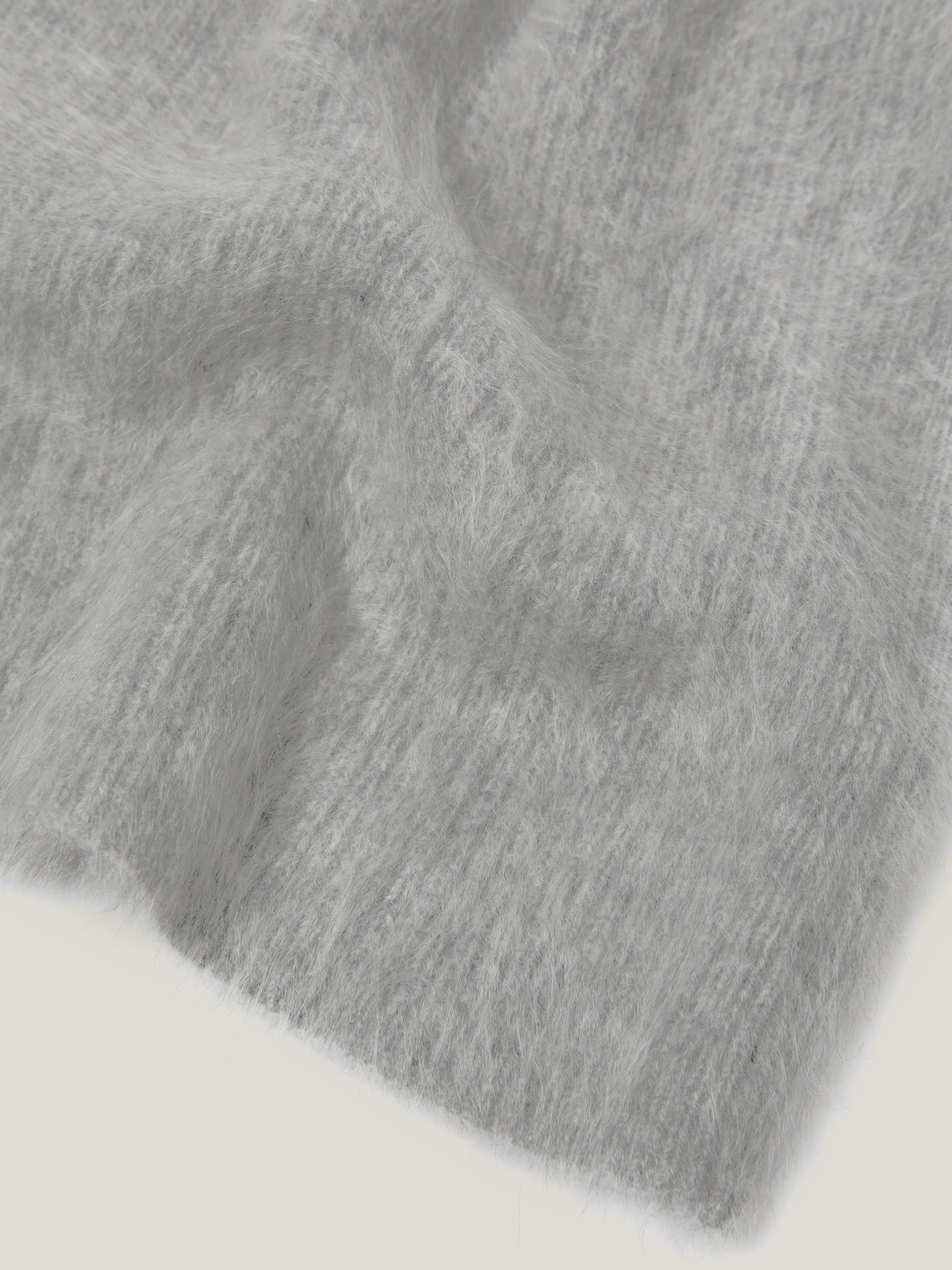 Halo Cashmere Snood | Grey - Image 4