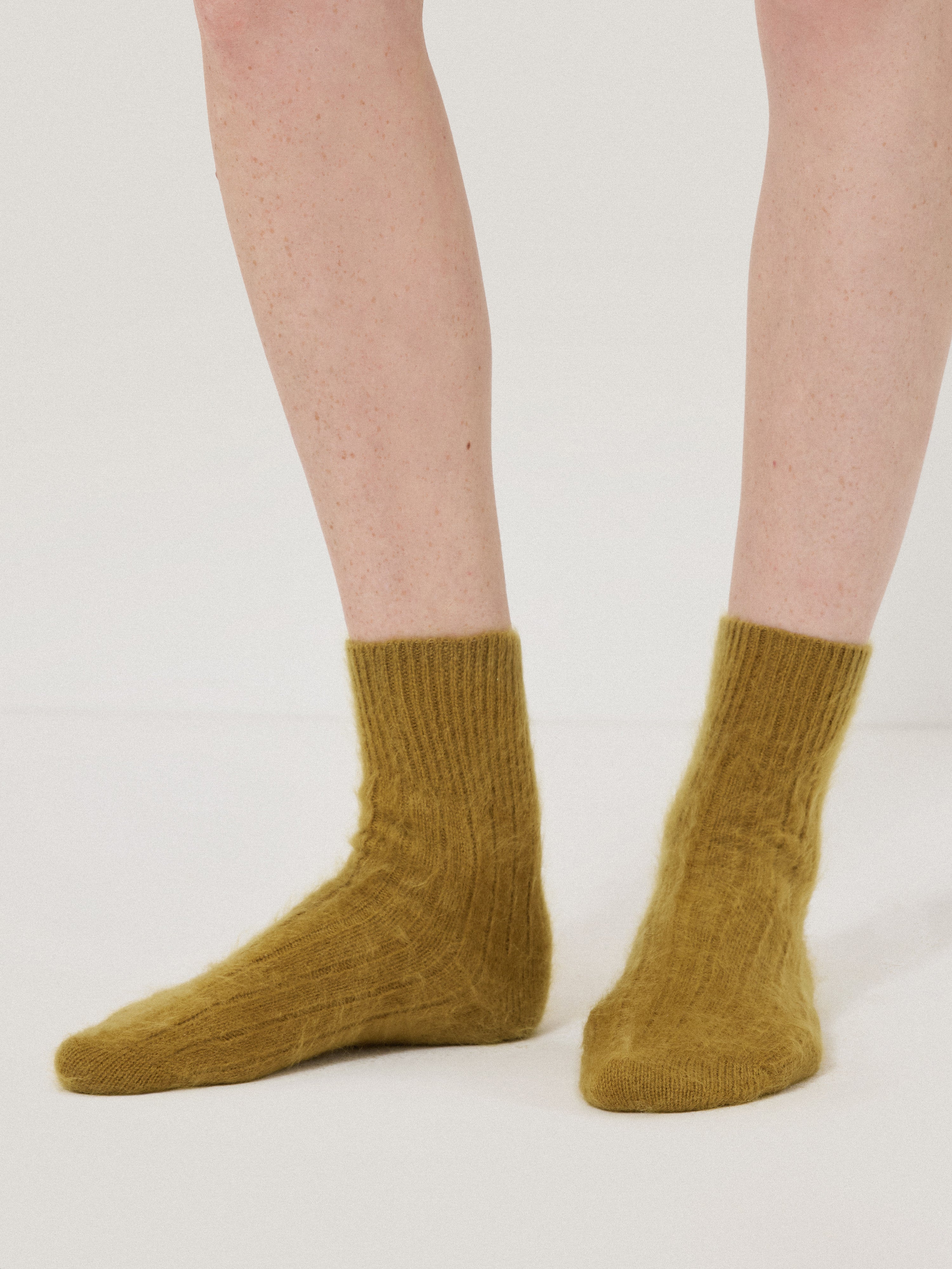 Halo Cashmere Sock | Green - Image 4