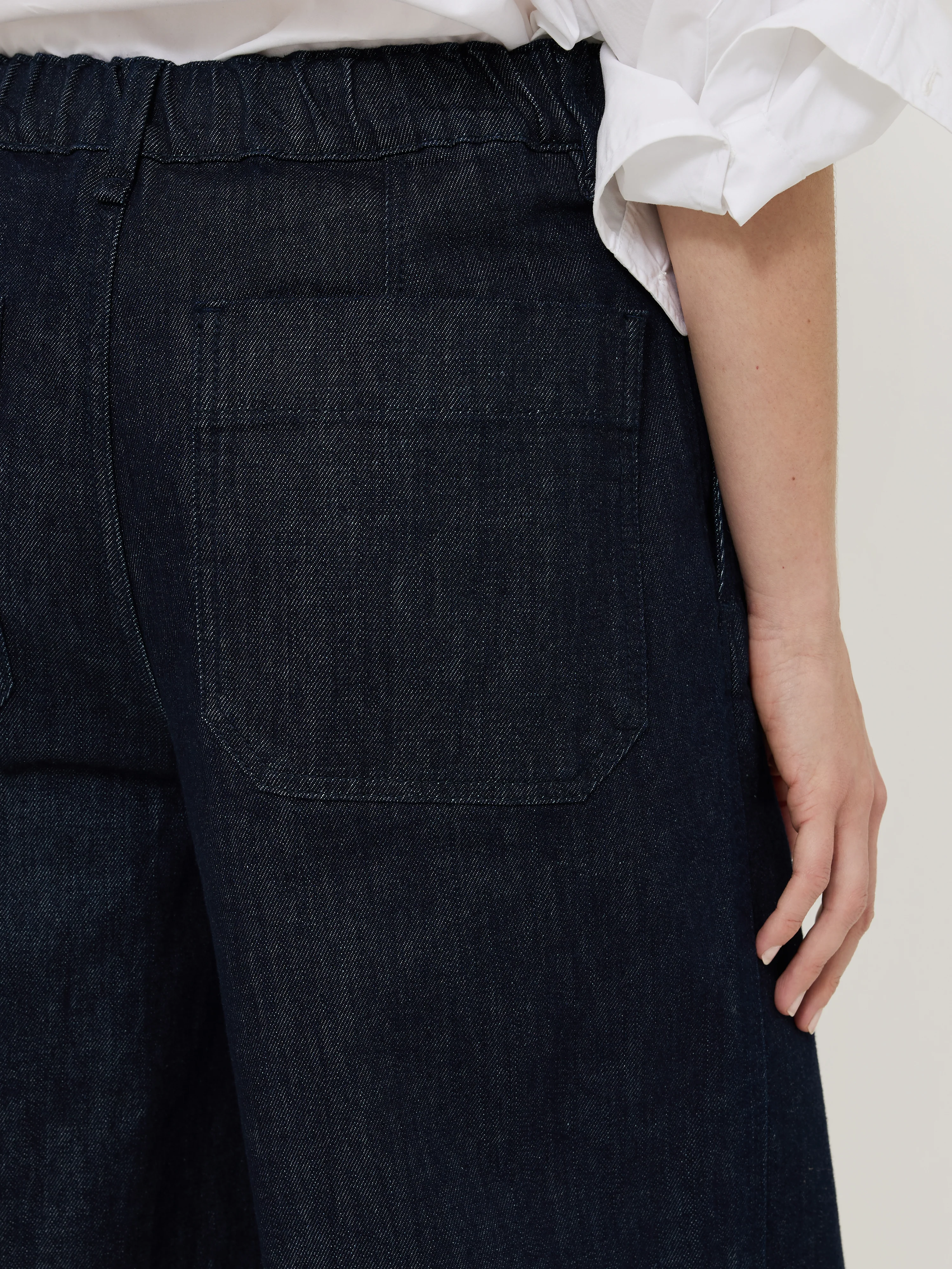 Hampstead Wide Leg Jean | Indigo - Image 3