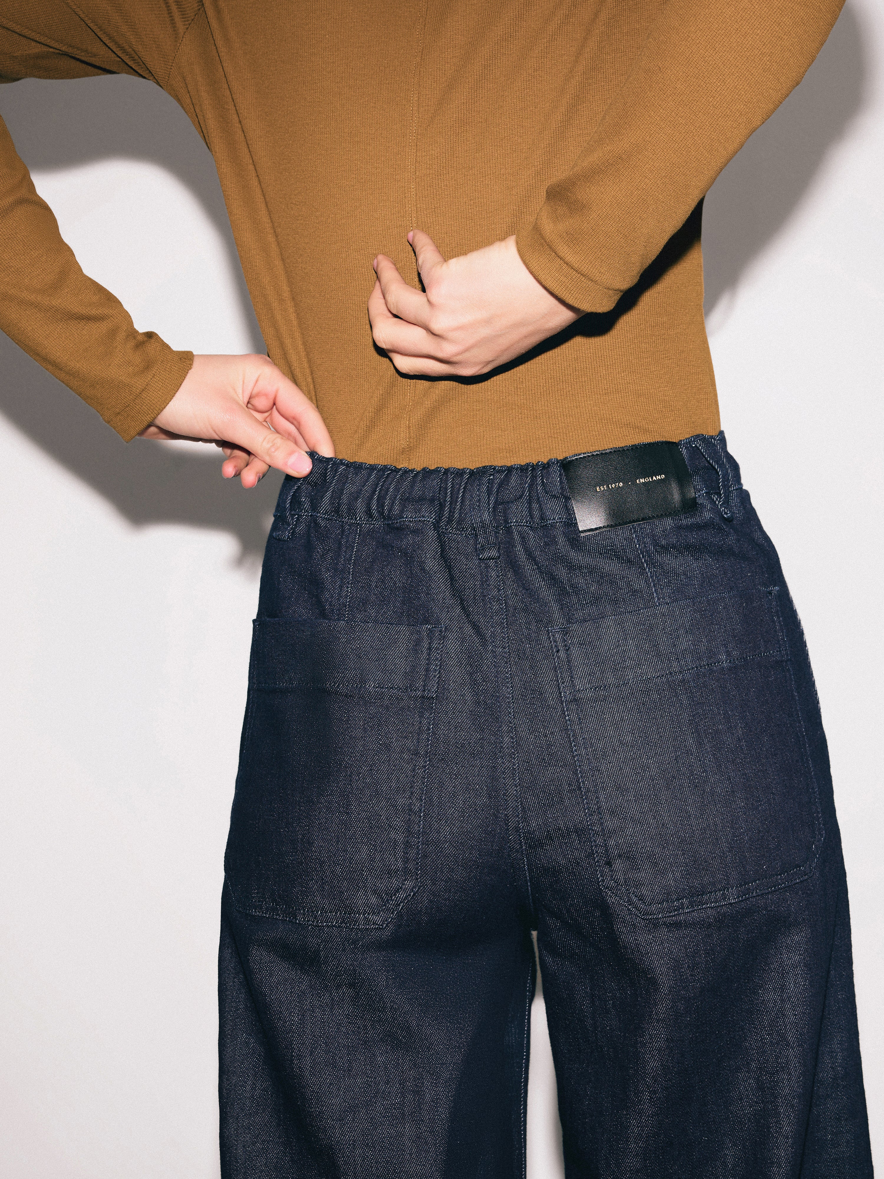 Hampstead Wide Leg Jean | Indigo - Image 7