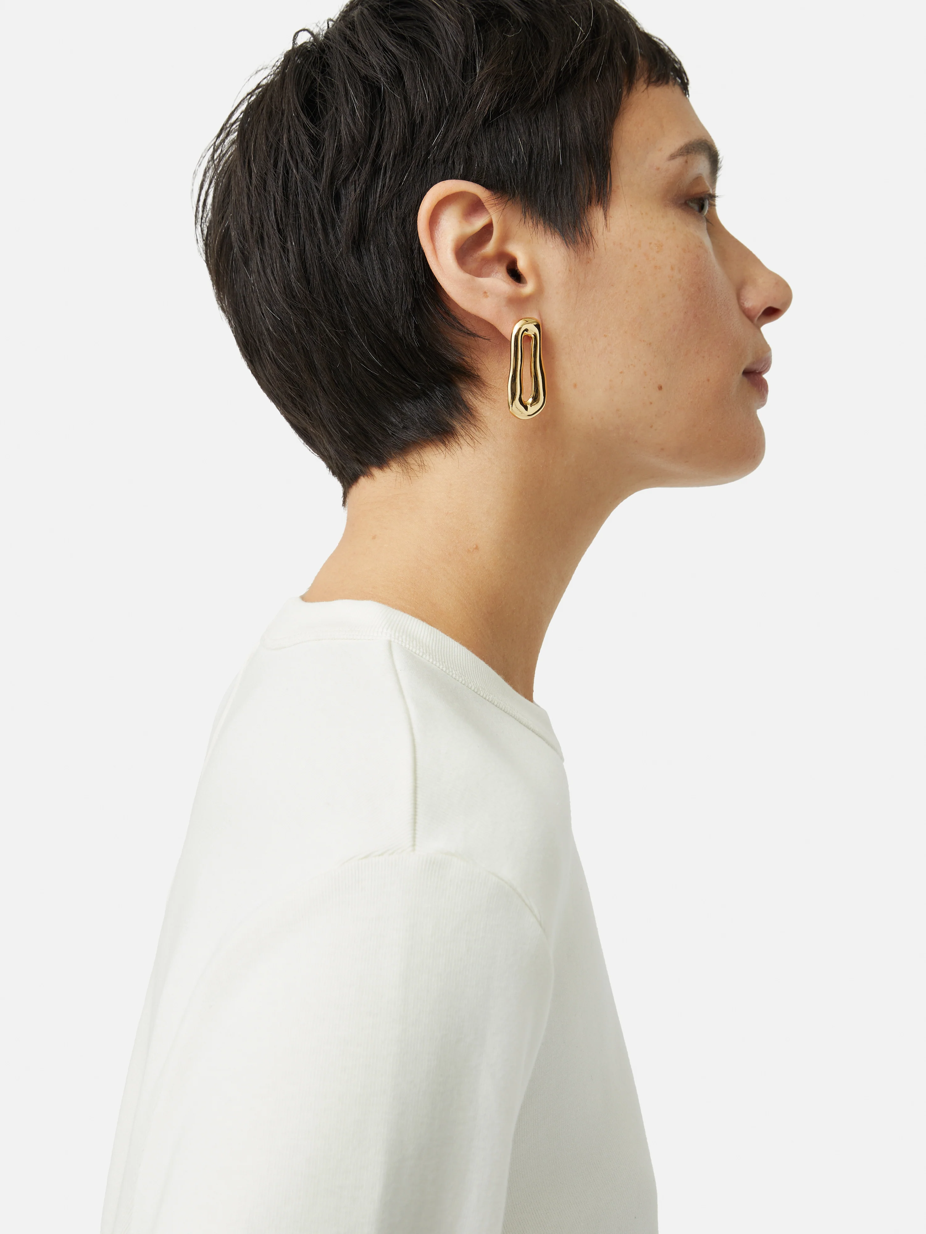 Heavy Cotton Sweatshirt | Cream - Image 2