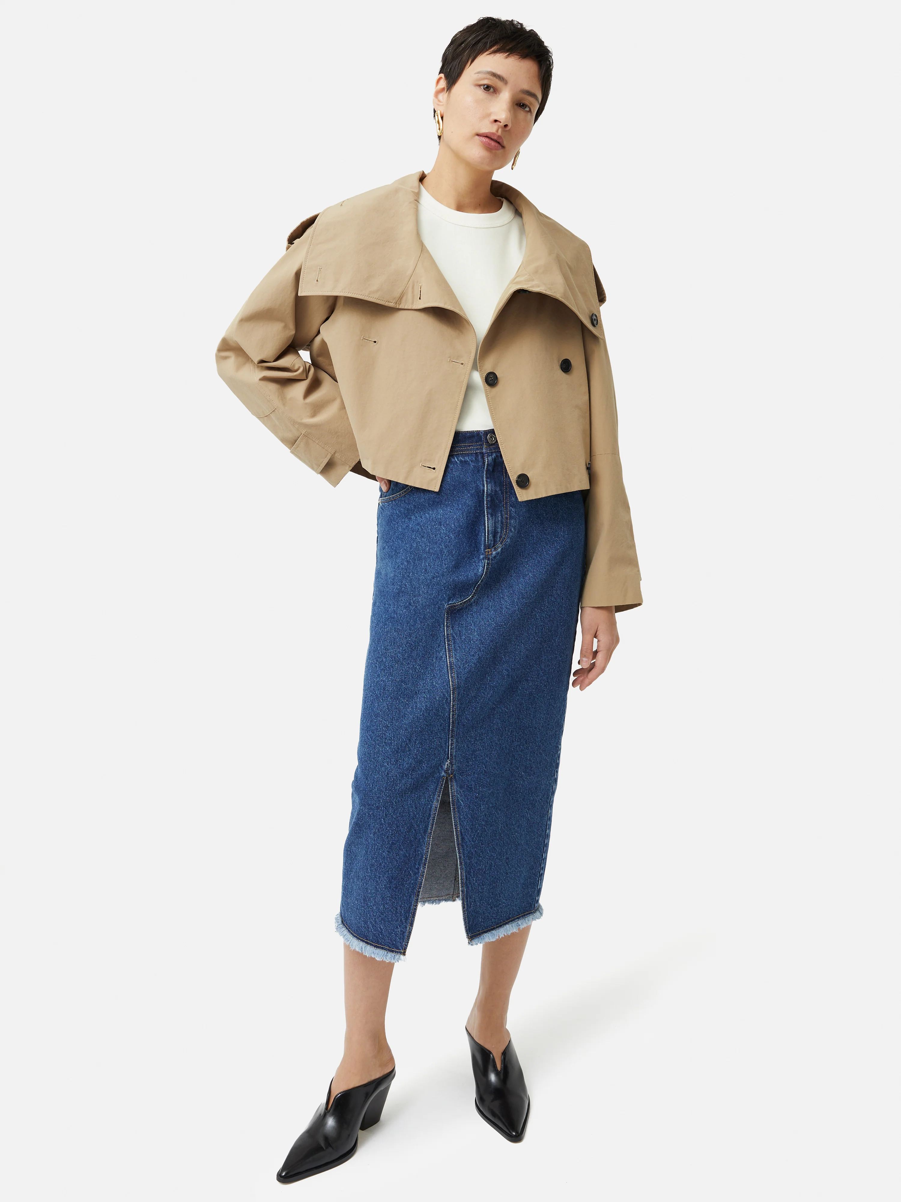 Heavy Cotton Sweatshirt | Cream - Image 7