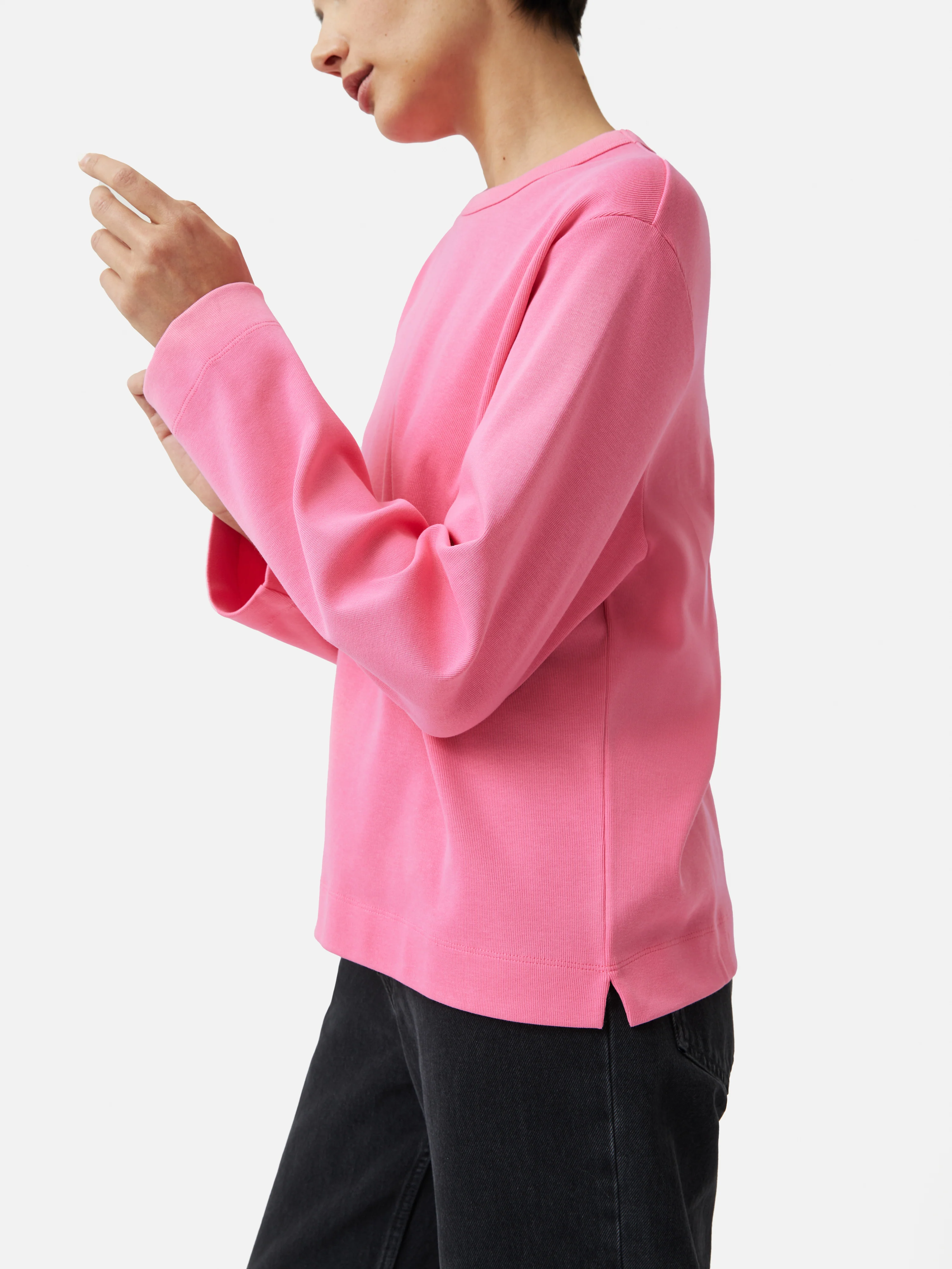 Heavy Cotton Sweatshirt | Pink - Image 4